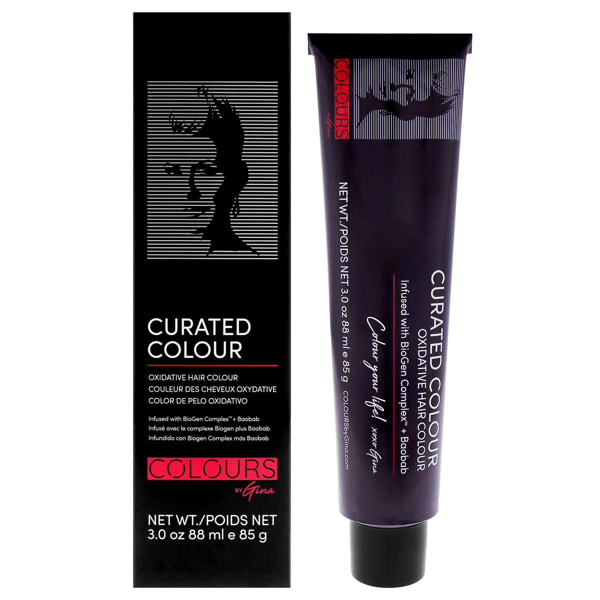 Curated Colour - 9.31-9GB Very Light Beige Blonde by Colours By Gina for Unisex - 3 oz Hair Color