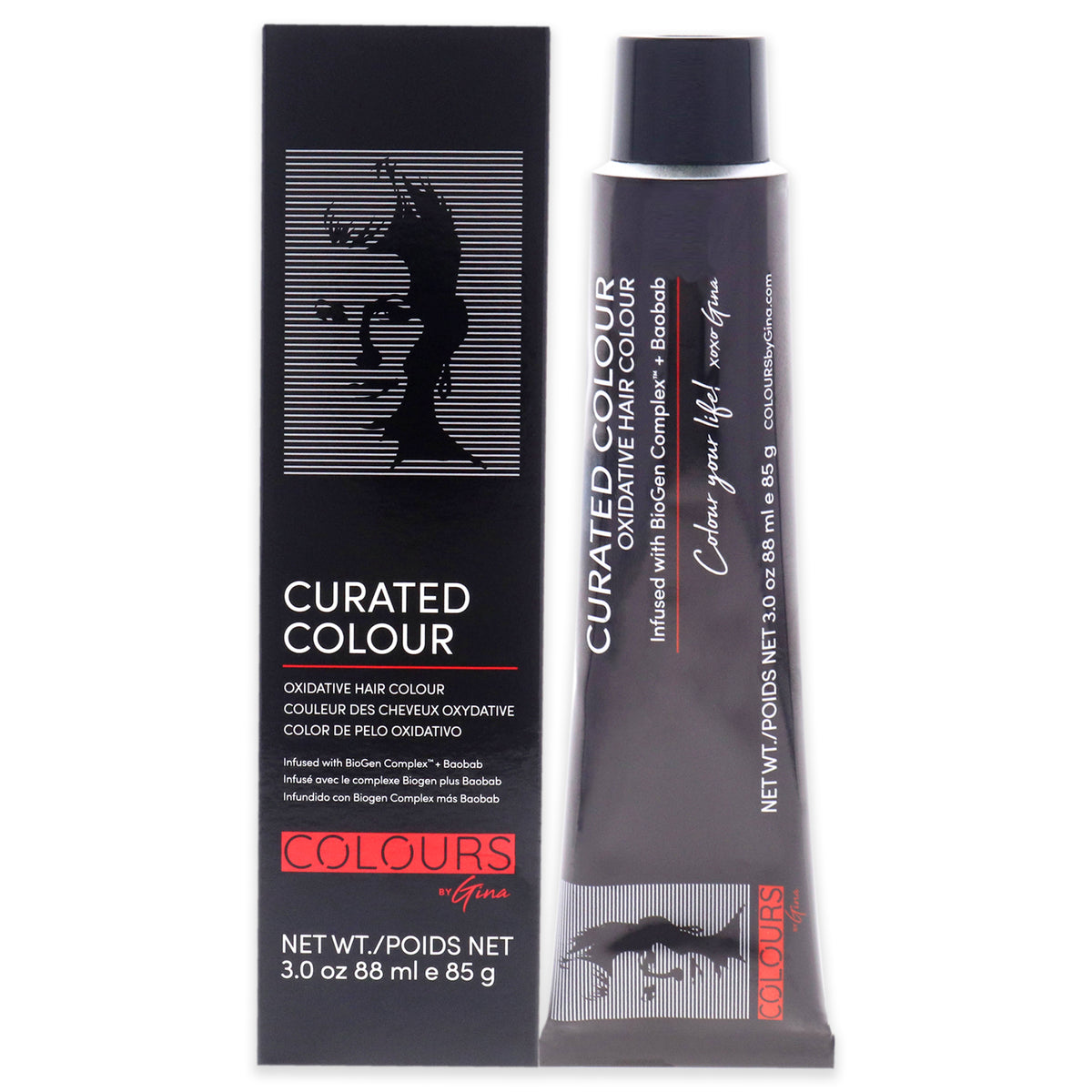 Curated Colour - 10.1-10B Extra Light Cool Blonde by Colours By Gina for Unisex - 3 oz Hair Color