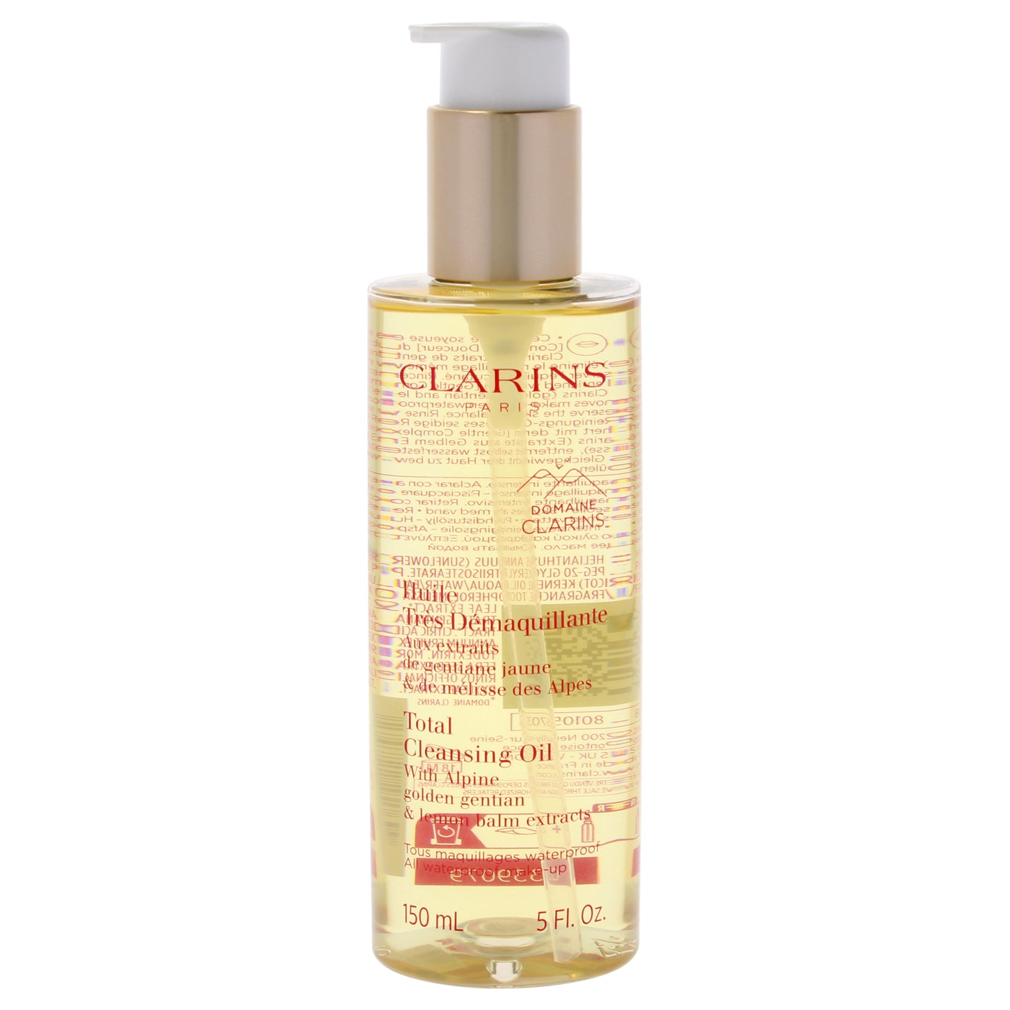 Total Cleansing Oil by Clarins for Unisex - 5 oz Cleanser