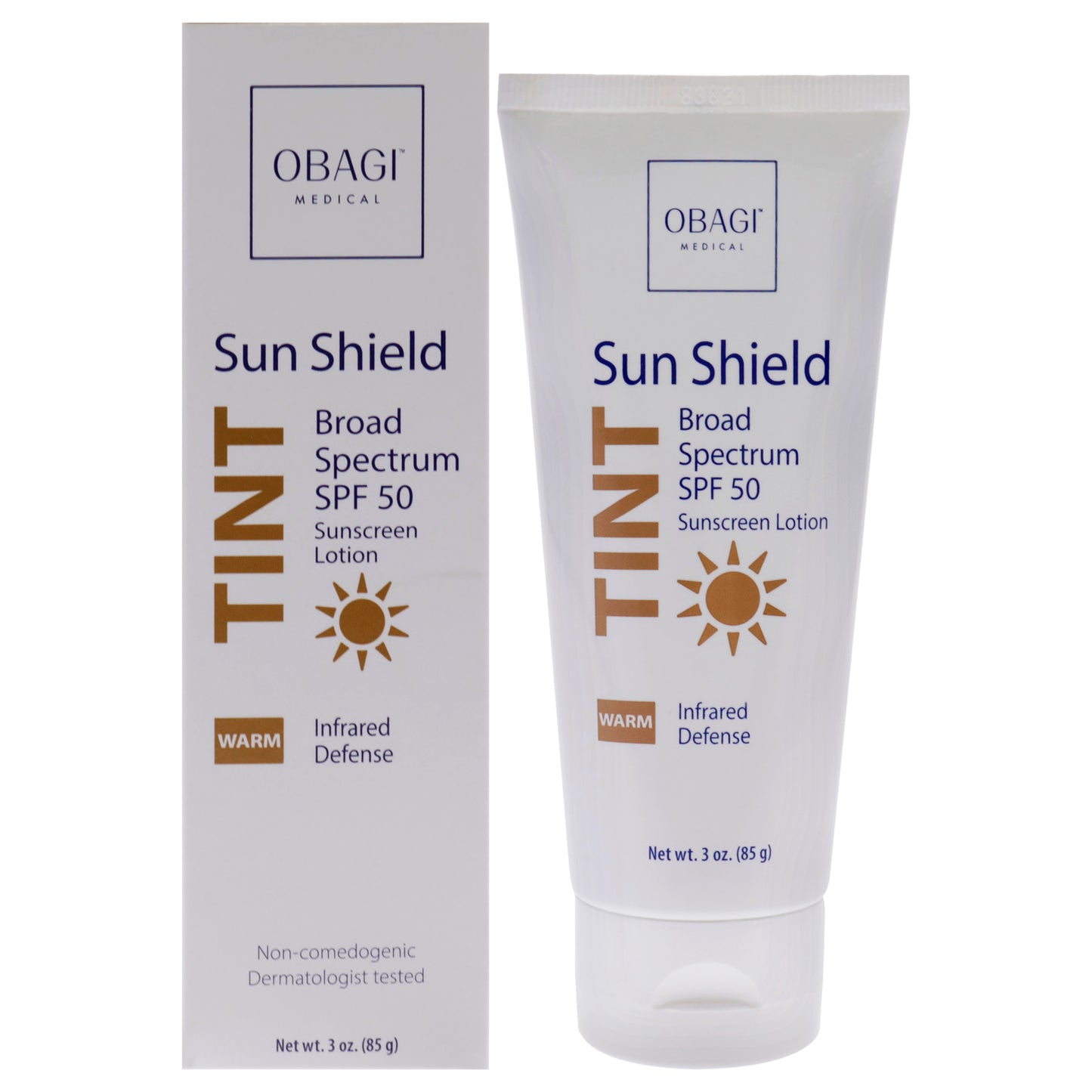 Sun Shield Tint SPF 50 - Warm 3 oz Sunscreen