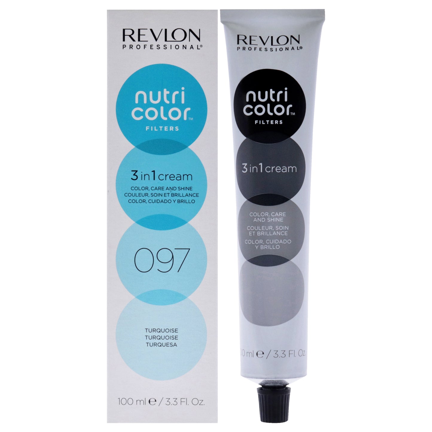 Nutri Color Cream - 097 Turquoise by Revlon for Unisex - 3.3 oz Hair Color