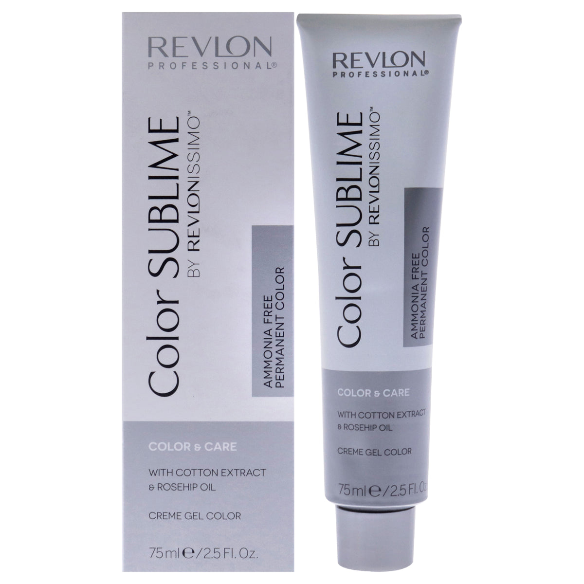 Revlonissimo Color Sublime - 7.24 Medium Iridescent Copper Blonde by Revlon for Unisex - 2.5 oz Hair Color