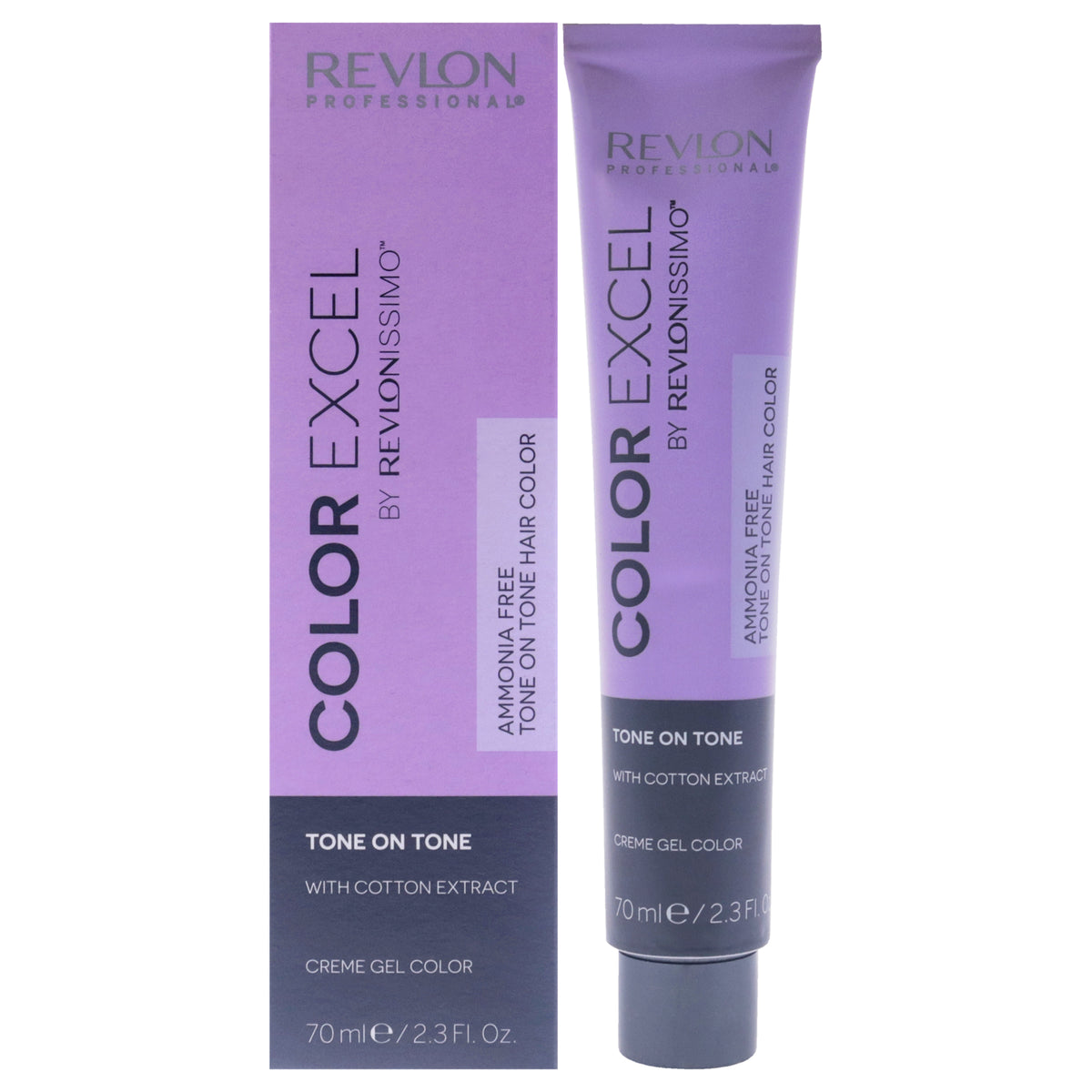 Revlonissimo Color Excel - 7.41 Dark Chesnut Ash Blonde by Revlon for Unisex - 2.3 oz Hair Color