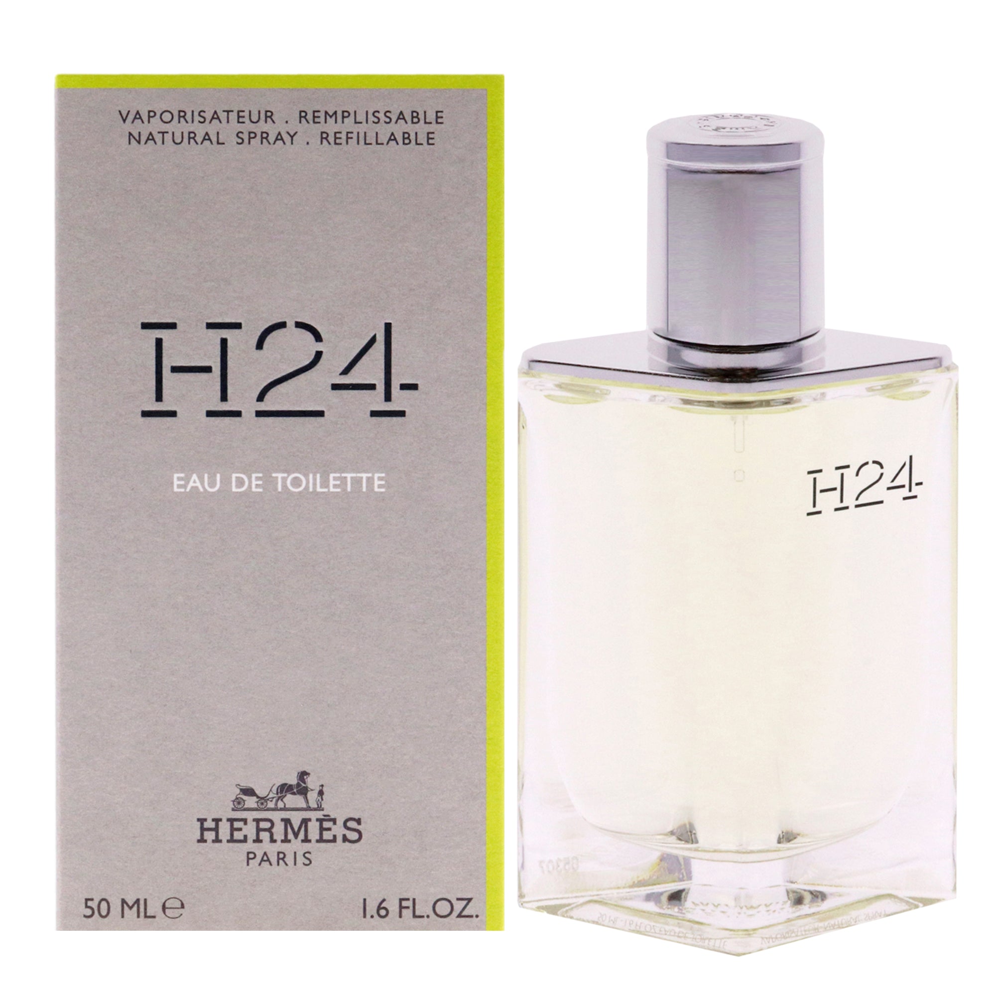 H24 by Hermes for Men - 1.6 oz EDT Spray (Refillable)