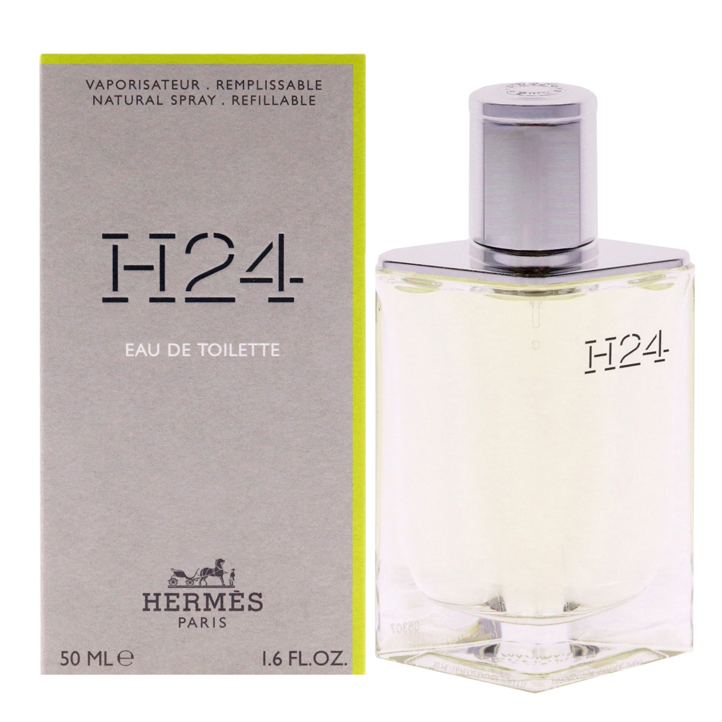 H24 by Hermes for Men - 1.6 oz EDT Spray (Refillable)