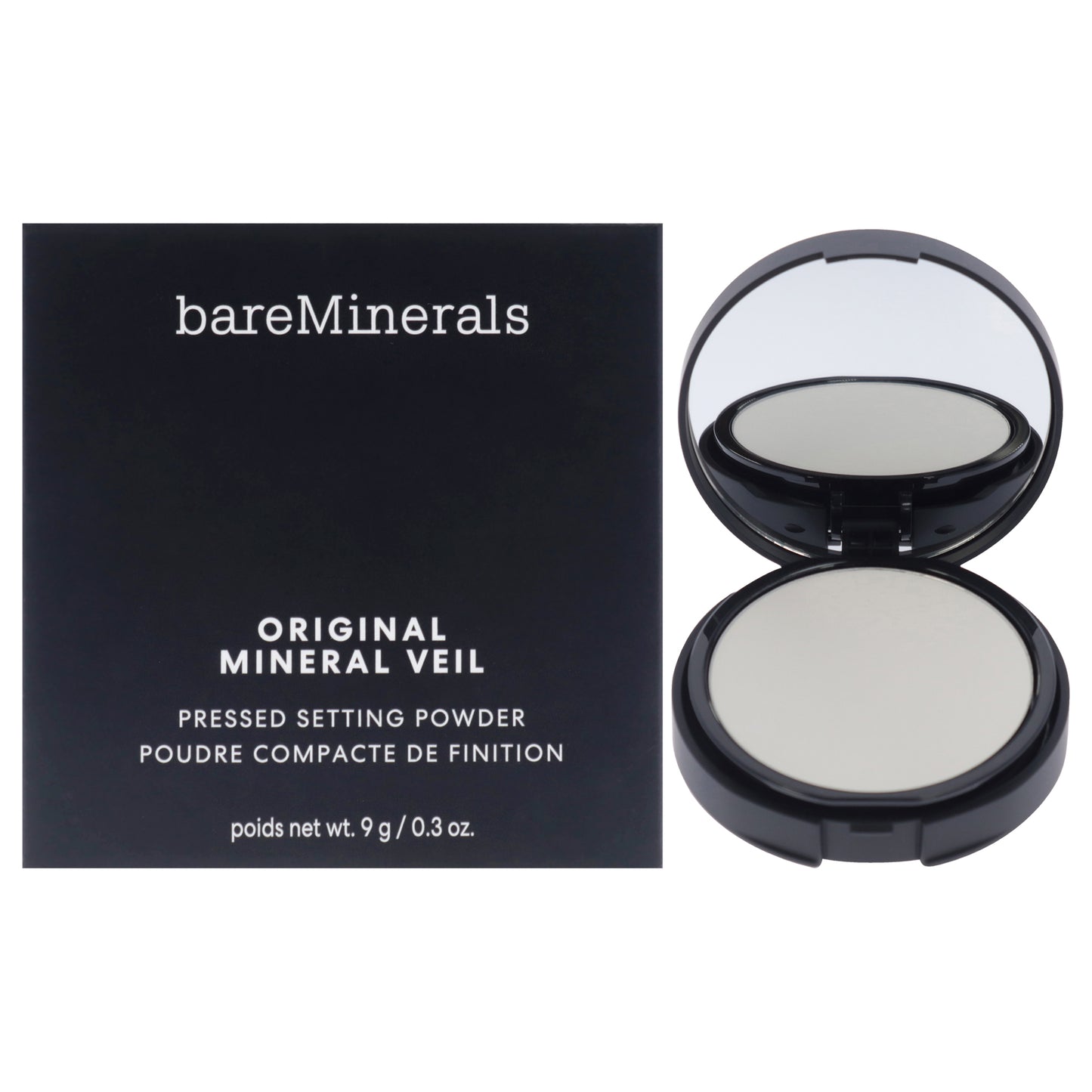 Original Mineral Veil Pressed Setting Powder - Translucent by bareMinerals for Women - 0.3 oz Powder