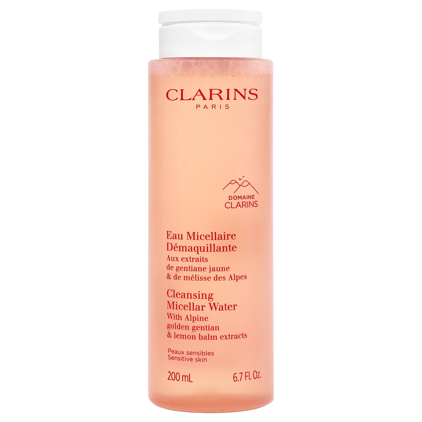 Cleansing Micellar Water by Clarins for Unisex - 6.7 oz Cleanser