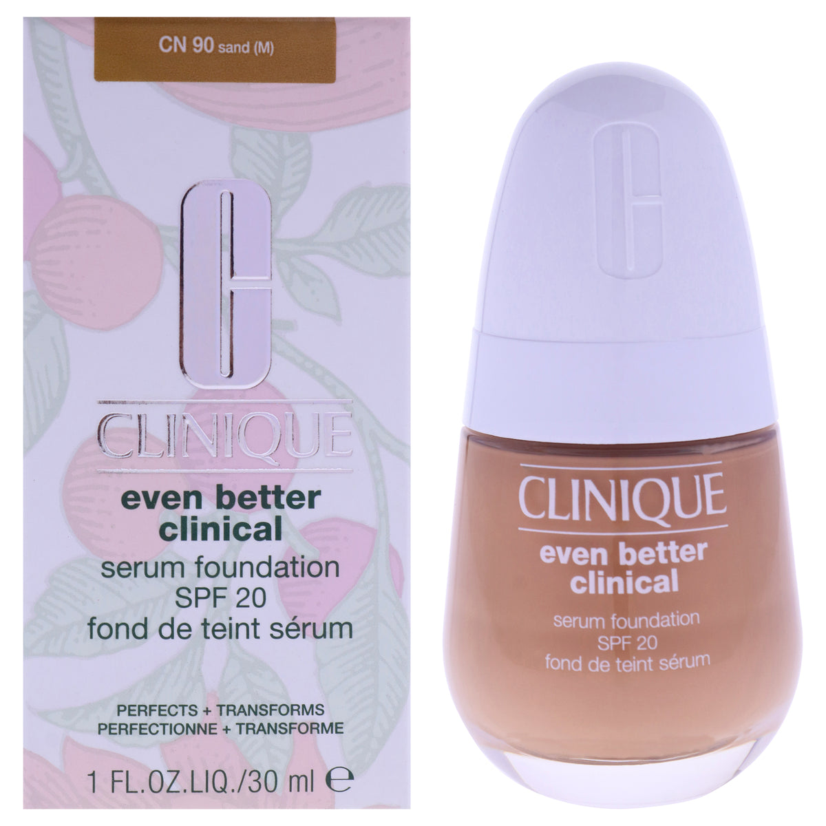 Even Better Clinical Serum Foundation SPF 20 - CN 90 Sand by Clinique for Women - 1 oz Foundation