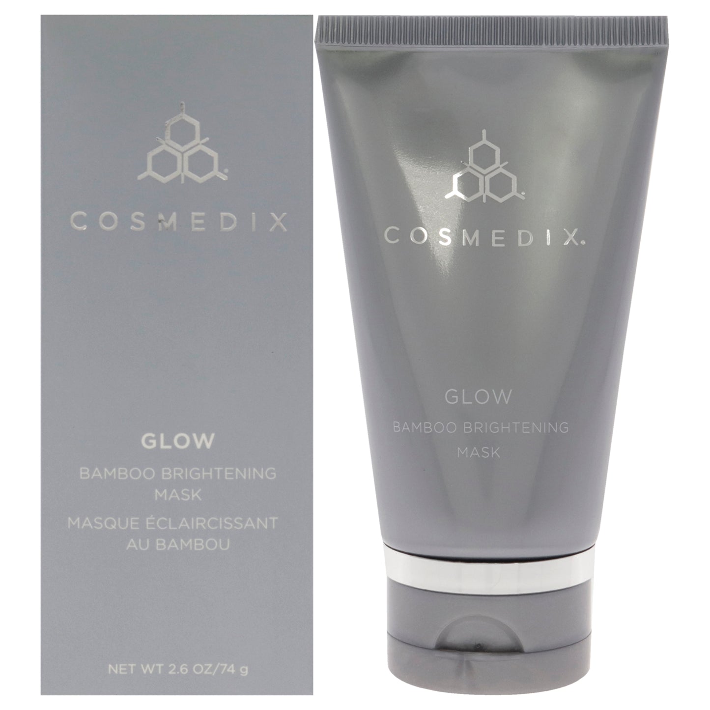 Glow Bamboo Brightening Mask by Cosmedix for Unisex - 2.6 oz Mask
