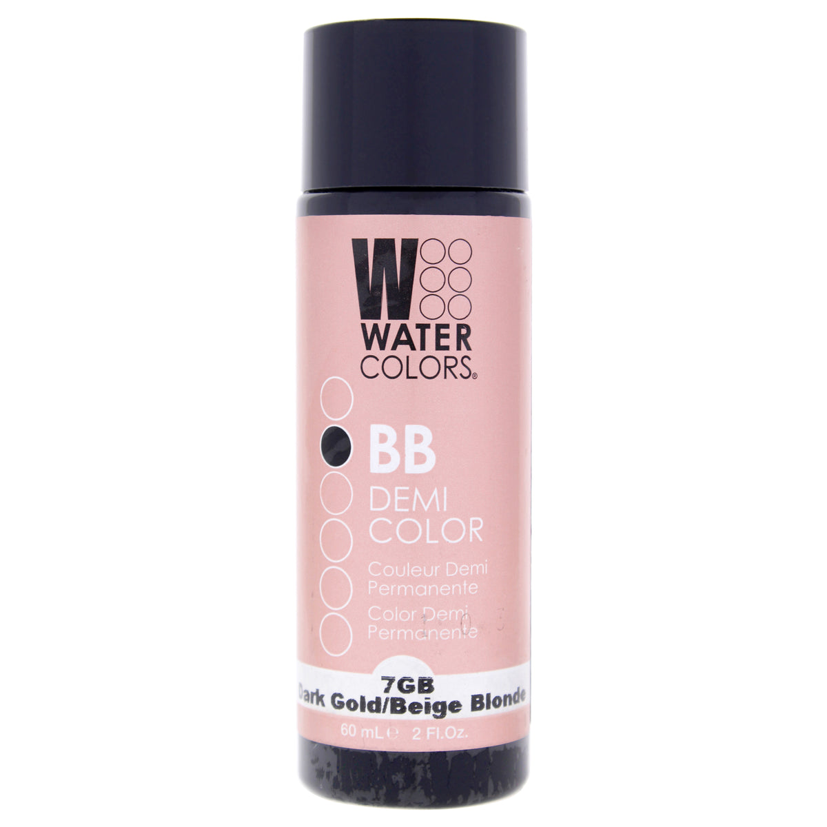 Watercolors BB Demi-Permanent Hair Color - 7GB Dark Golden Beige Blonde by Tressa for Unisex - 2 oz Hair Color