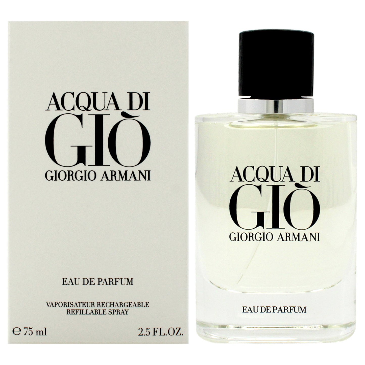 Acqua Di Gio 2.5 oz EDP Spray (Refillable)