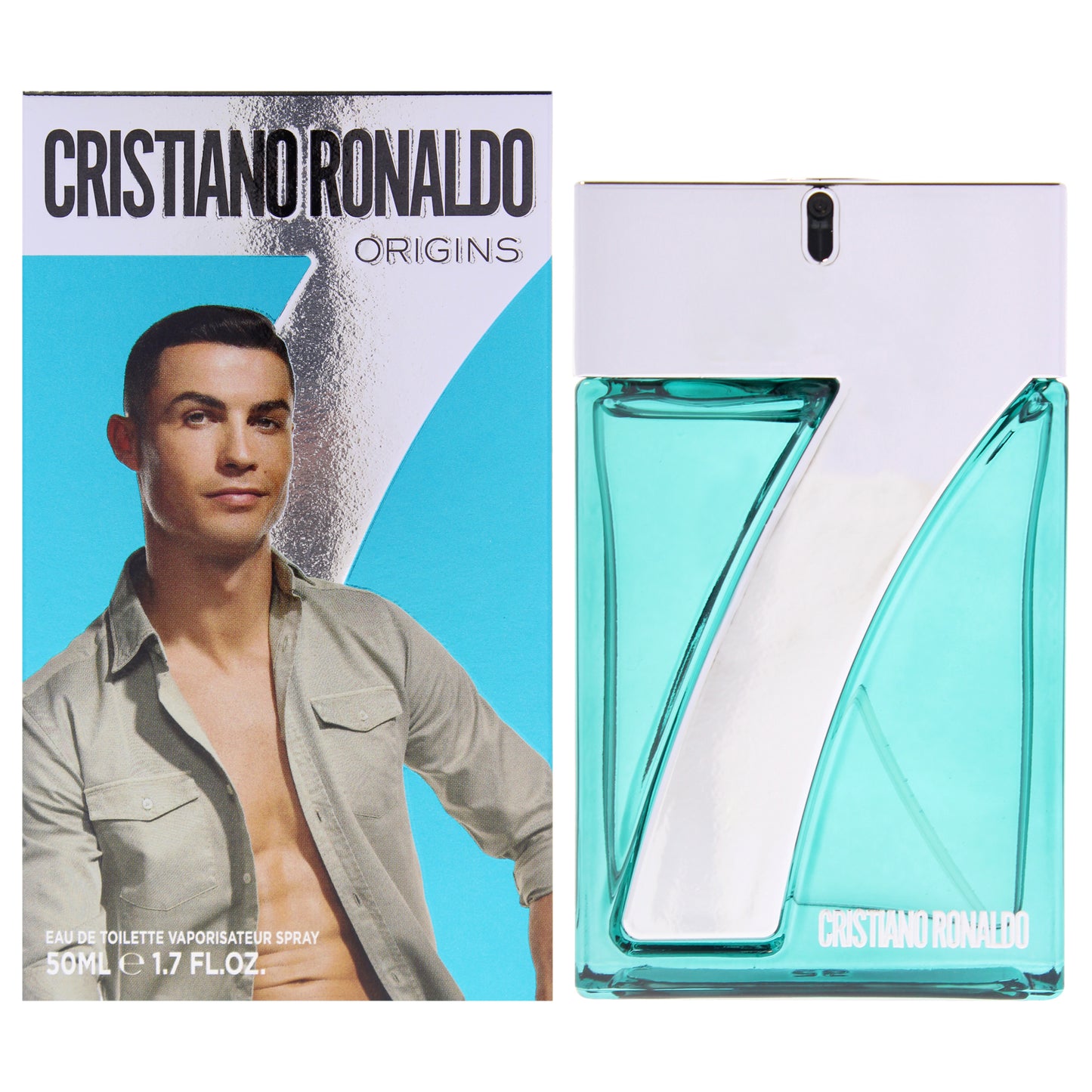 CR7 Origins by Cristiano Ronaldo for Men - 1.7 oz EDT Spray