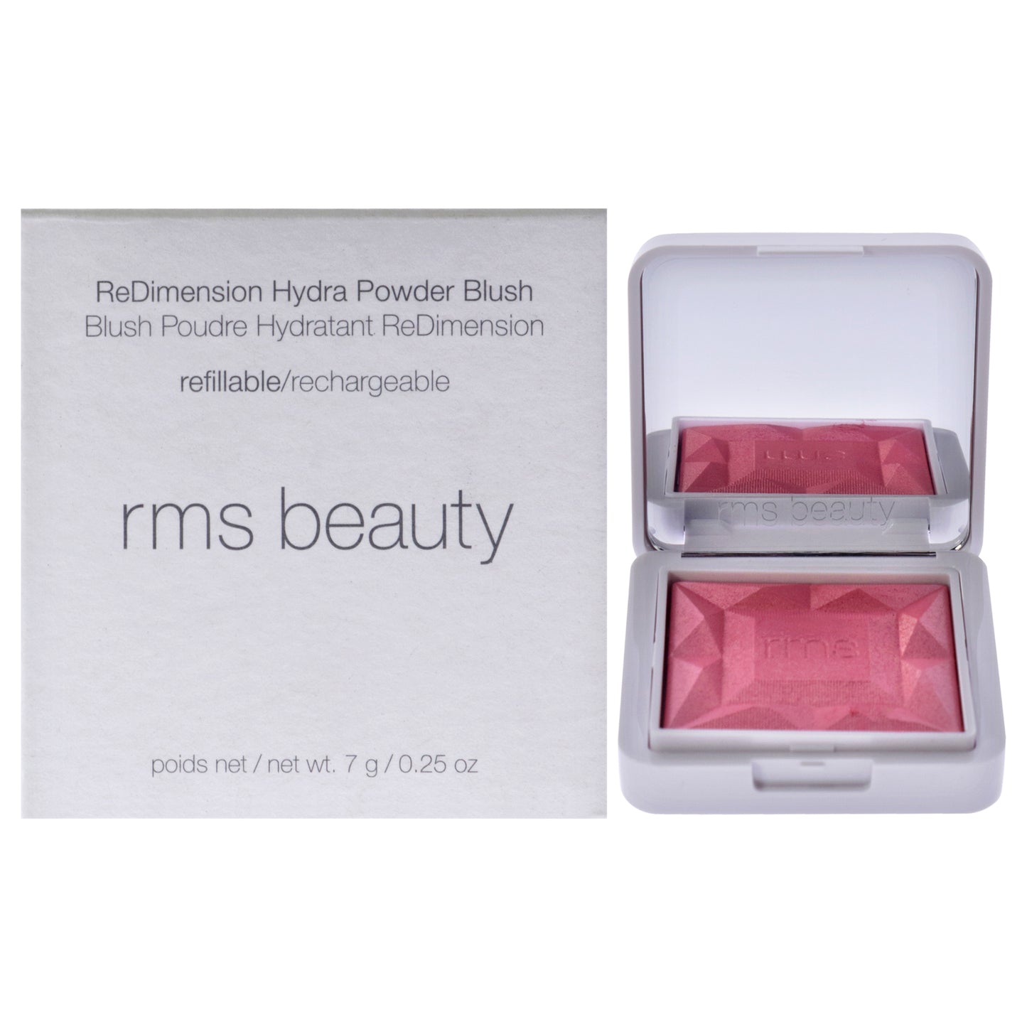 ReDimension Hydra Powder Blush - French Rose 0.25 oz Blush (Refillable)