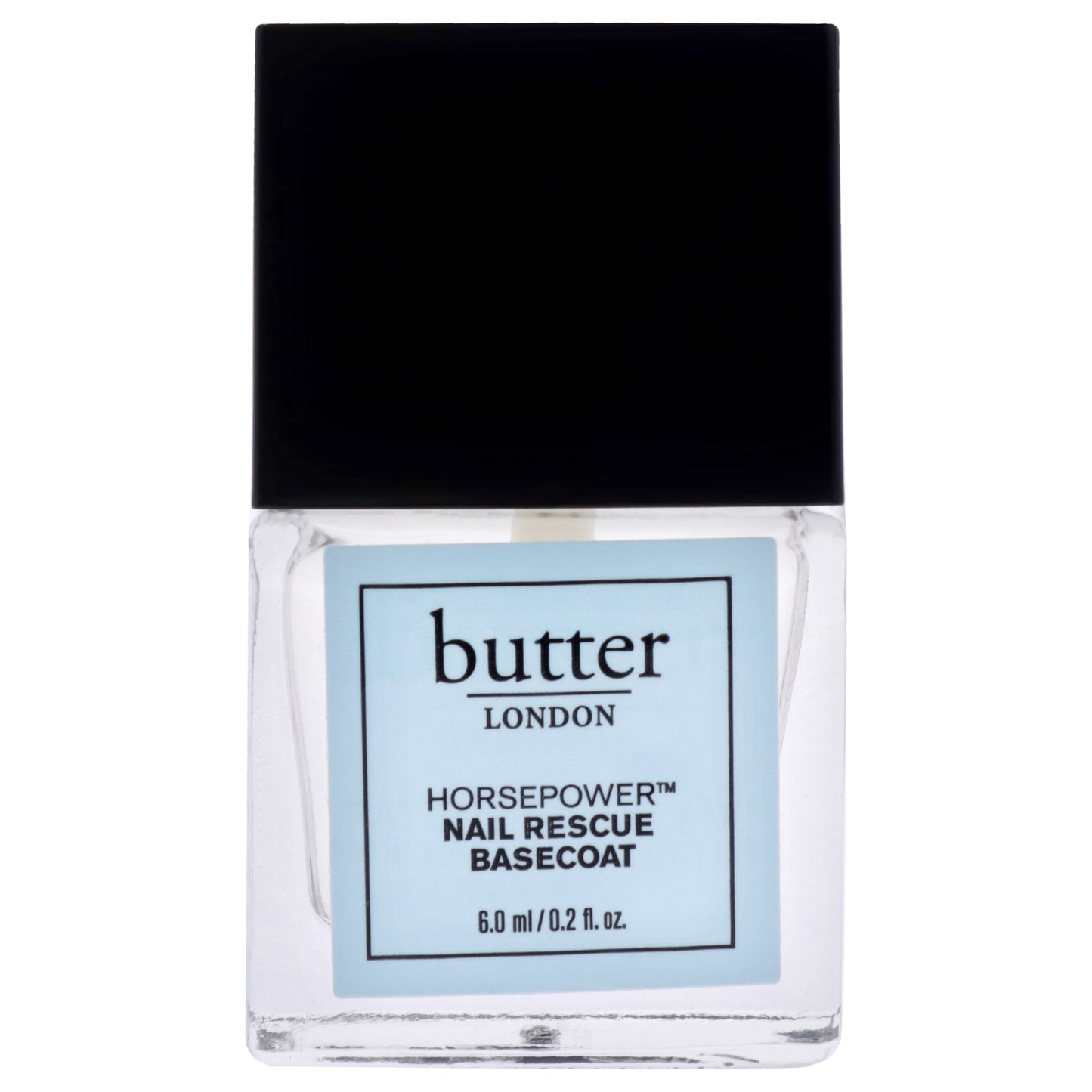 Horse Power Nail Rescue Base Coat by Butter London for Women - 0.2 oz Nail Treatment