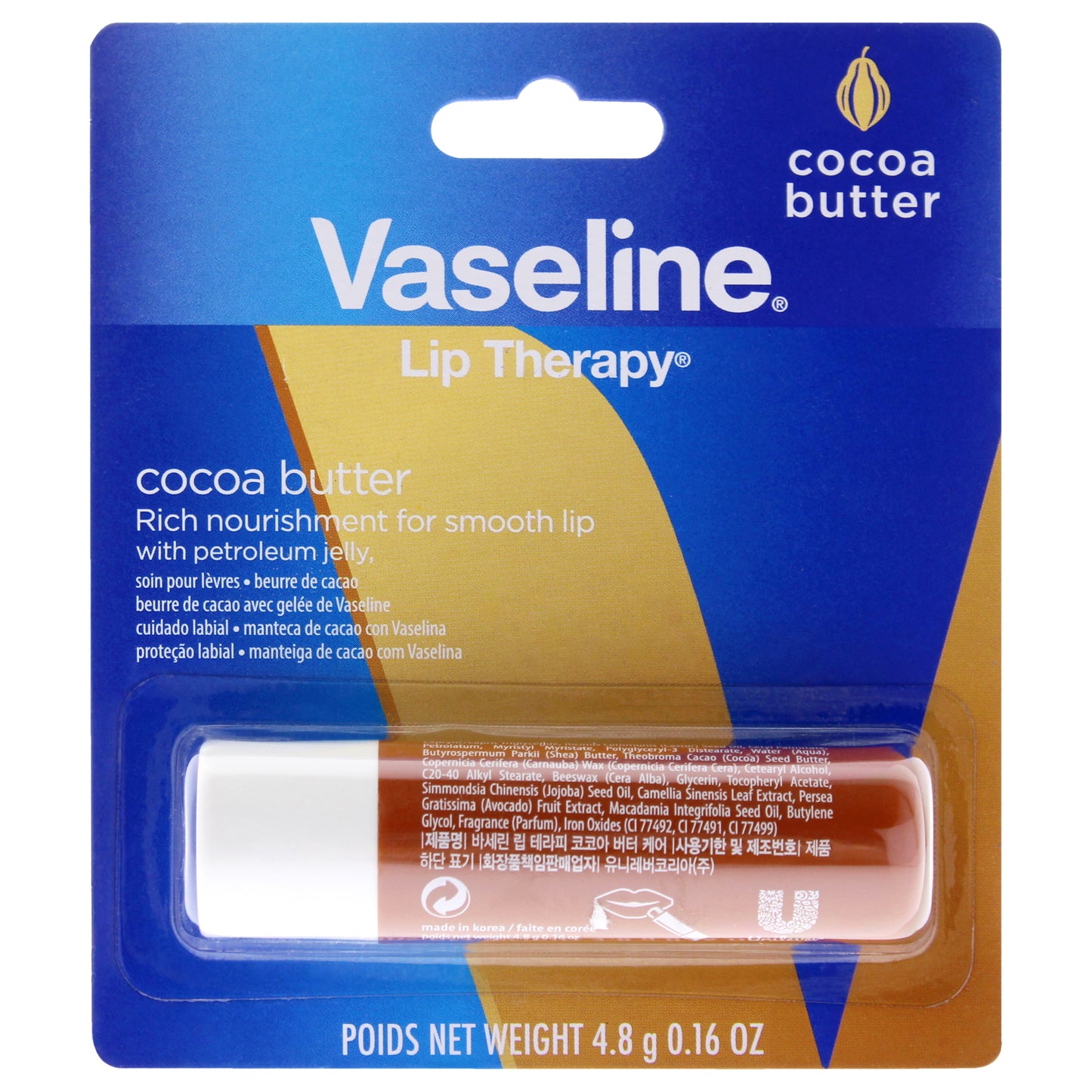 Lip Therapy Petroleum Jelly - Cocoa 0.16 oz Lip Balm