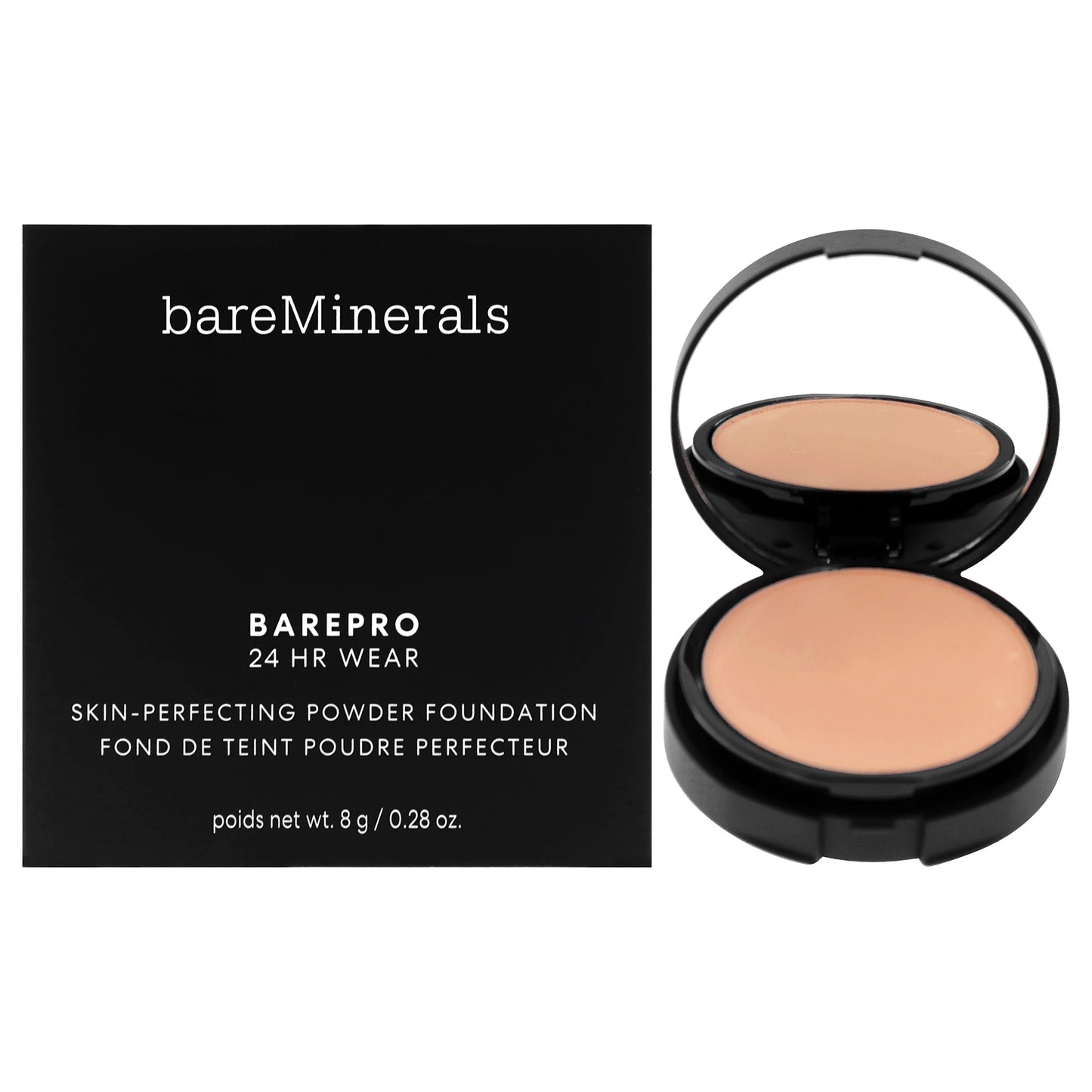 Barepro 24HR Skin Perfecting Powder Foundation - 30 Neutral Medium by bareMinerals for Women - 0.28 oz Foundation