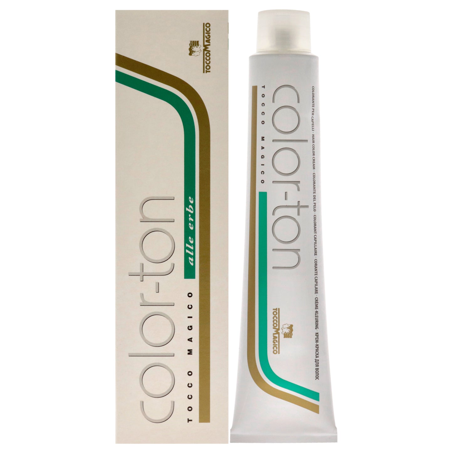 Color-Ton Permanent Hair Color - 7RR-7.44 Blond Copper Copper by Tocco Magico for Unisex - 3.38 oz Hair Color