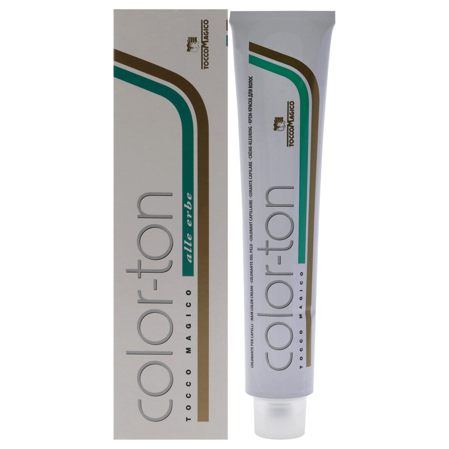 Color-Ton Permanent Hair Color - 7A-7.5 Light Mahogany Blond by Tocco Magico for Unisex - 3.38 oz Hair Color