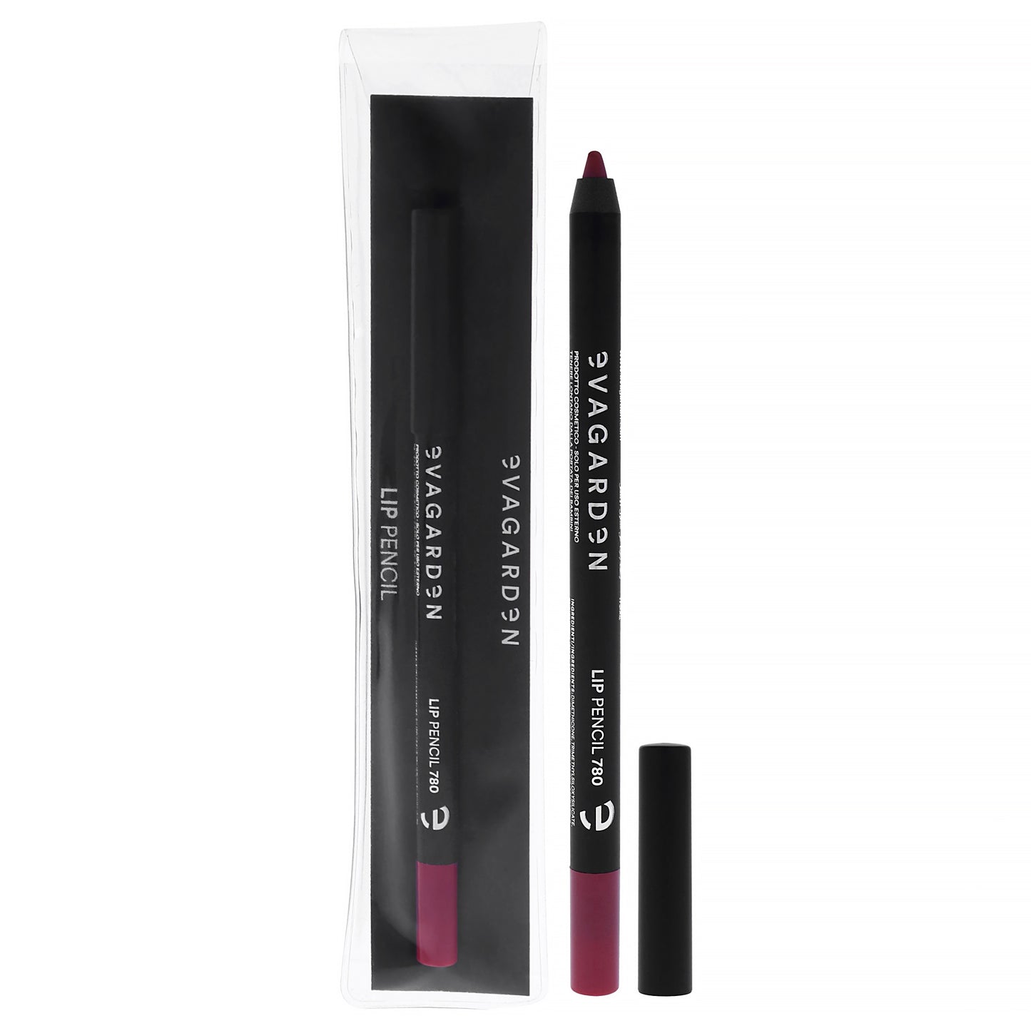 Superlast Lips Pencil - 780 Hot Kiss by Evagarden for Women - 0.04 oz Lip Pencil