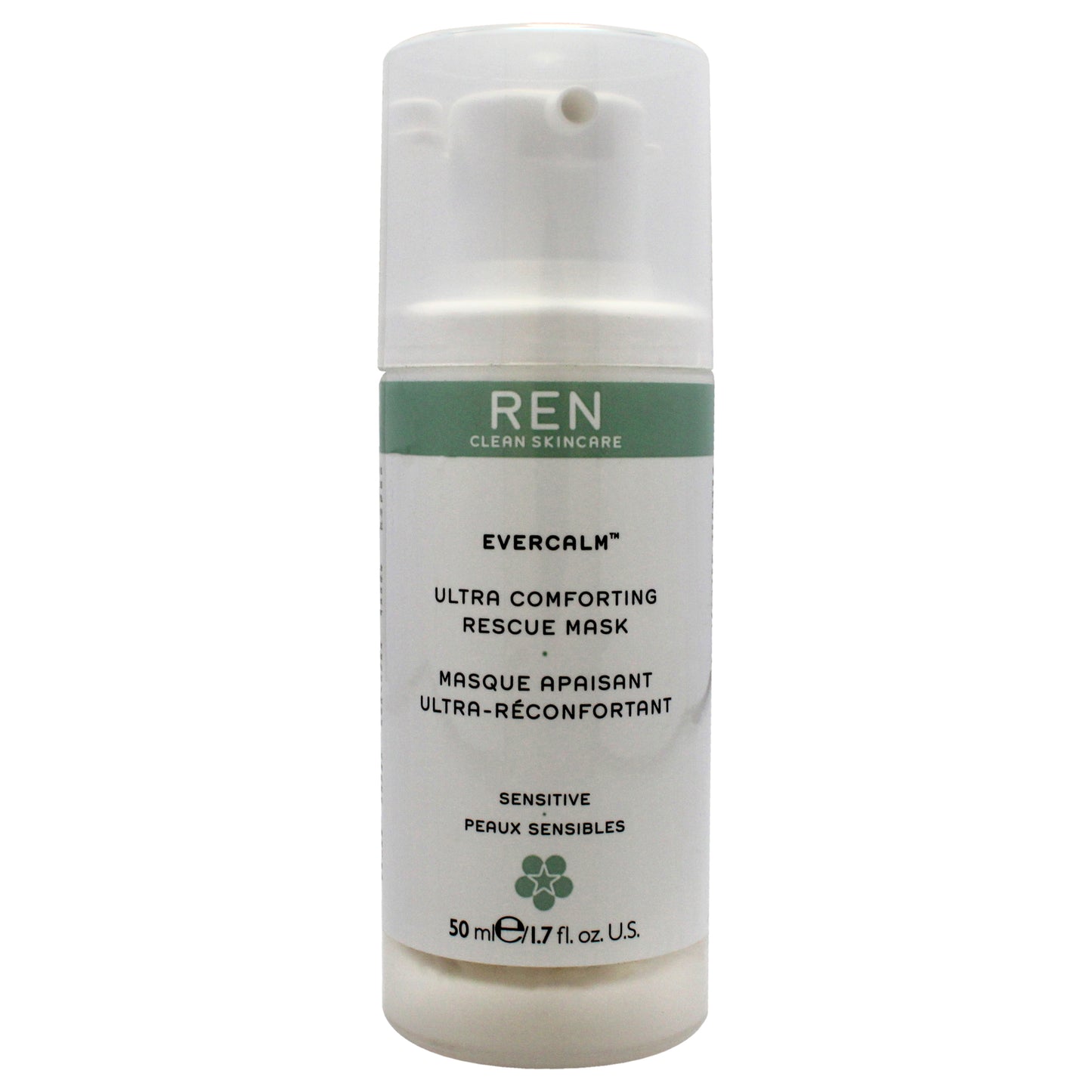 Evercalm Ultra Comforting Rescue Mask by REN for Unisex - 1.7 oz Mask (Tester)