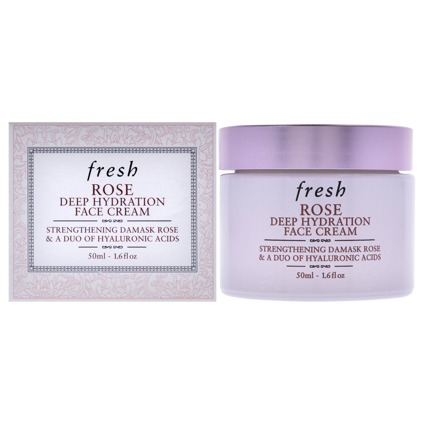 Rose Deep Hydration Face Cream by Fresh for Women - 1.6 oz Cream