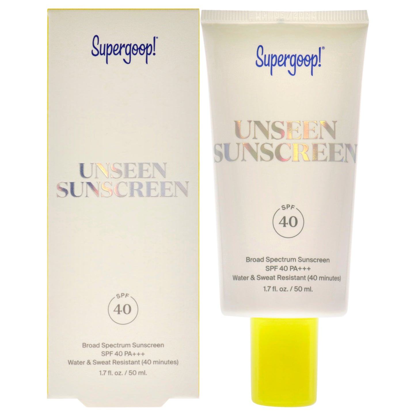 Unseen Sunscreen SPF 40 1.7 oz Sunscreen