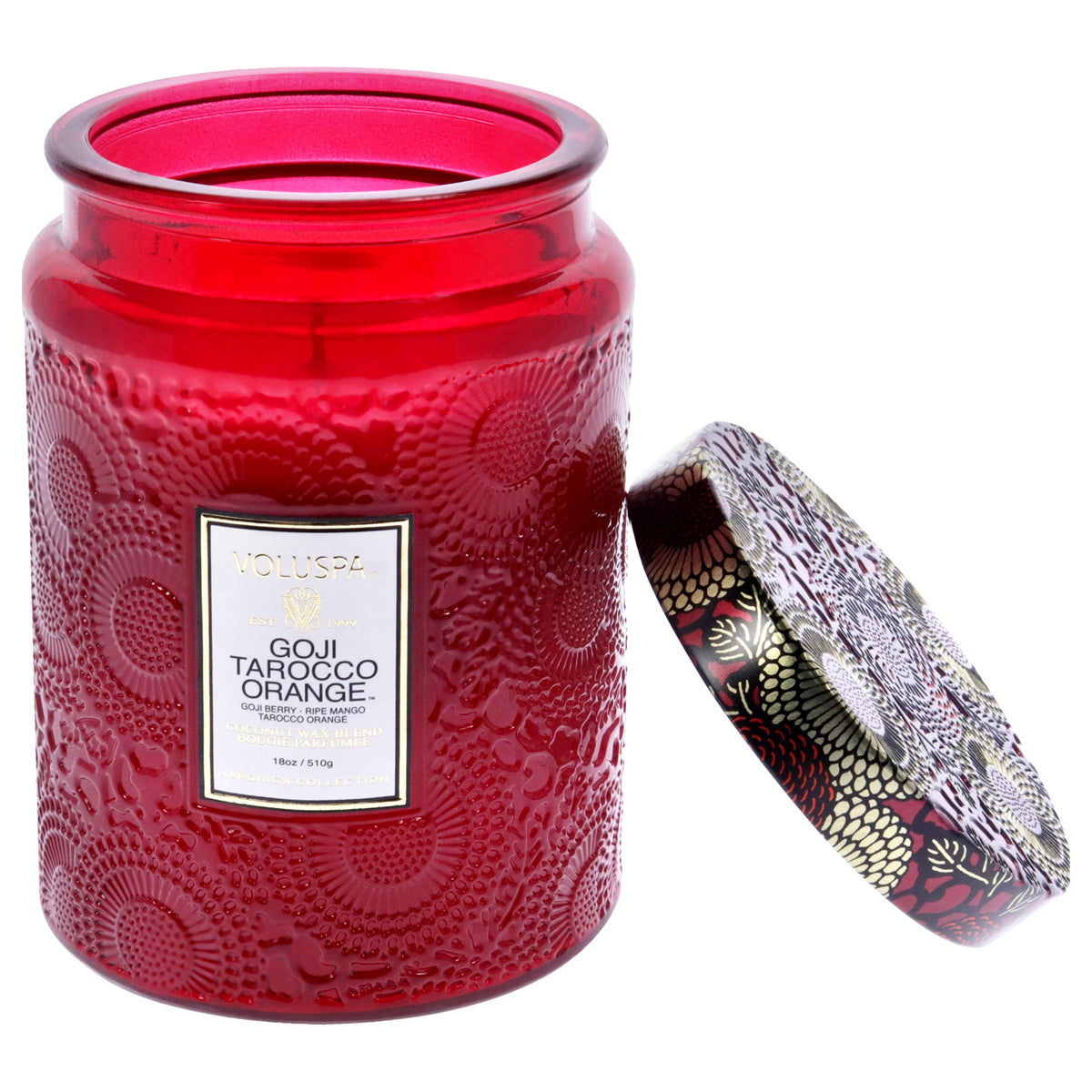 Japonica Collection Large - Goji and Tarocco Orange by Voluspa for Unisex - 18 oz Candle