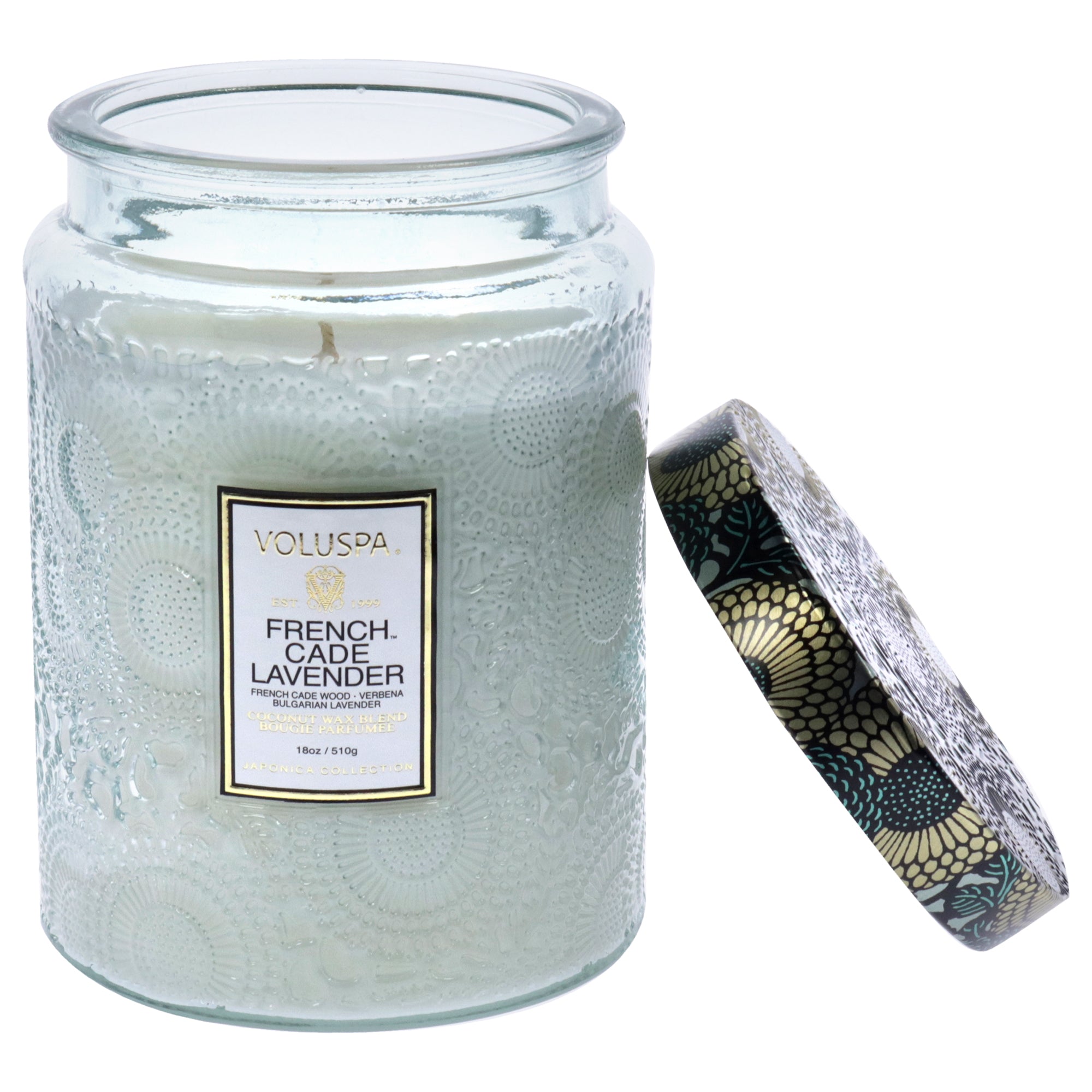 Japonica Collection Large - French Cade Lavender by Voluspa for Unisex - 18 oz Candle