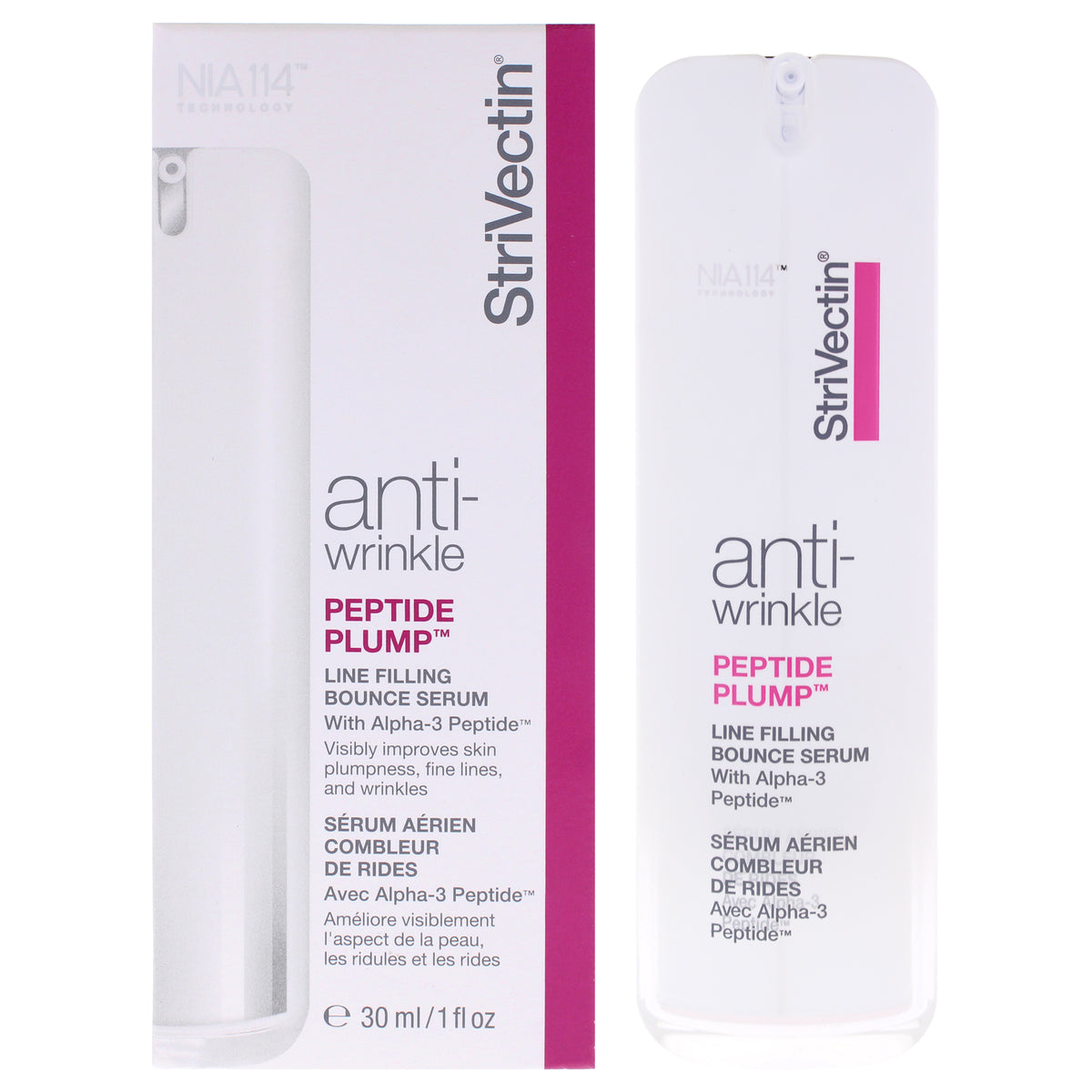 Anti-Wrinkle Peptide Plump Serum by Strivectin for Women - 1 oz Serum