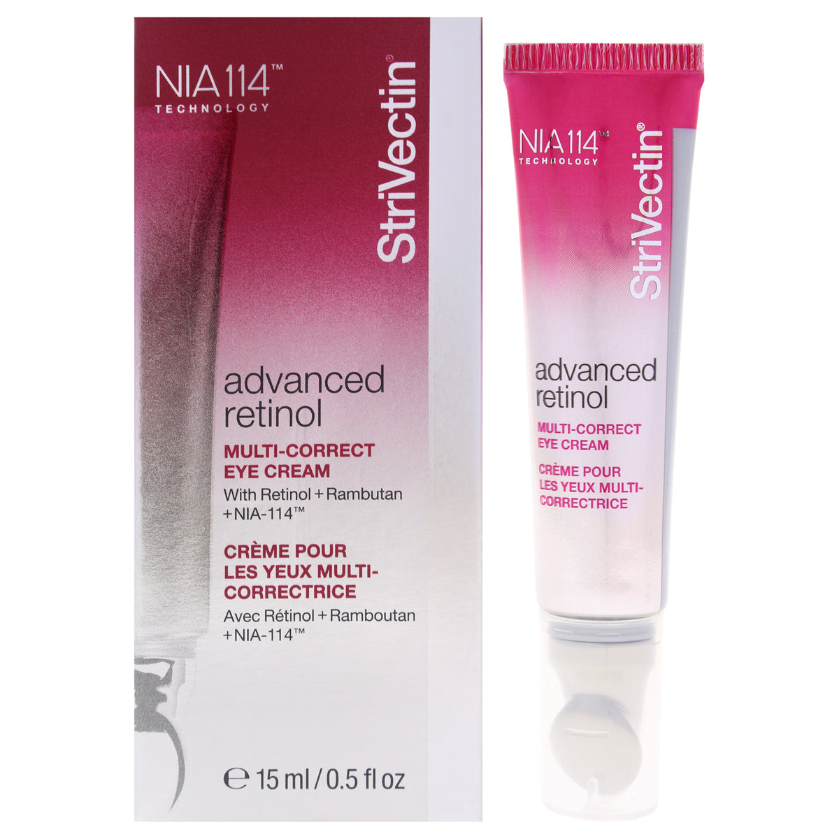Advanced Retinol Multi-Correct Eye Cream by Strivectin for Women - 0.5 oz Cream