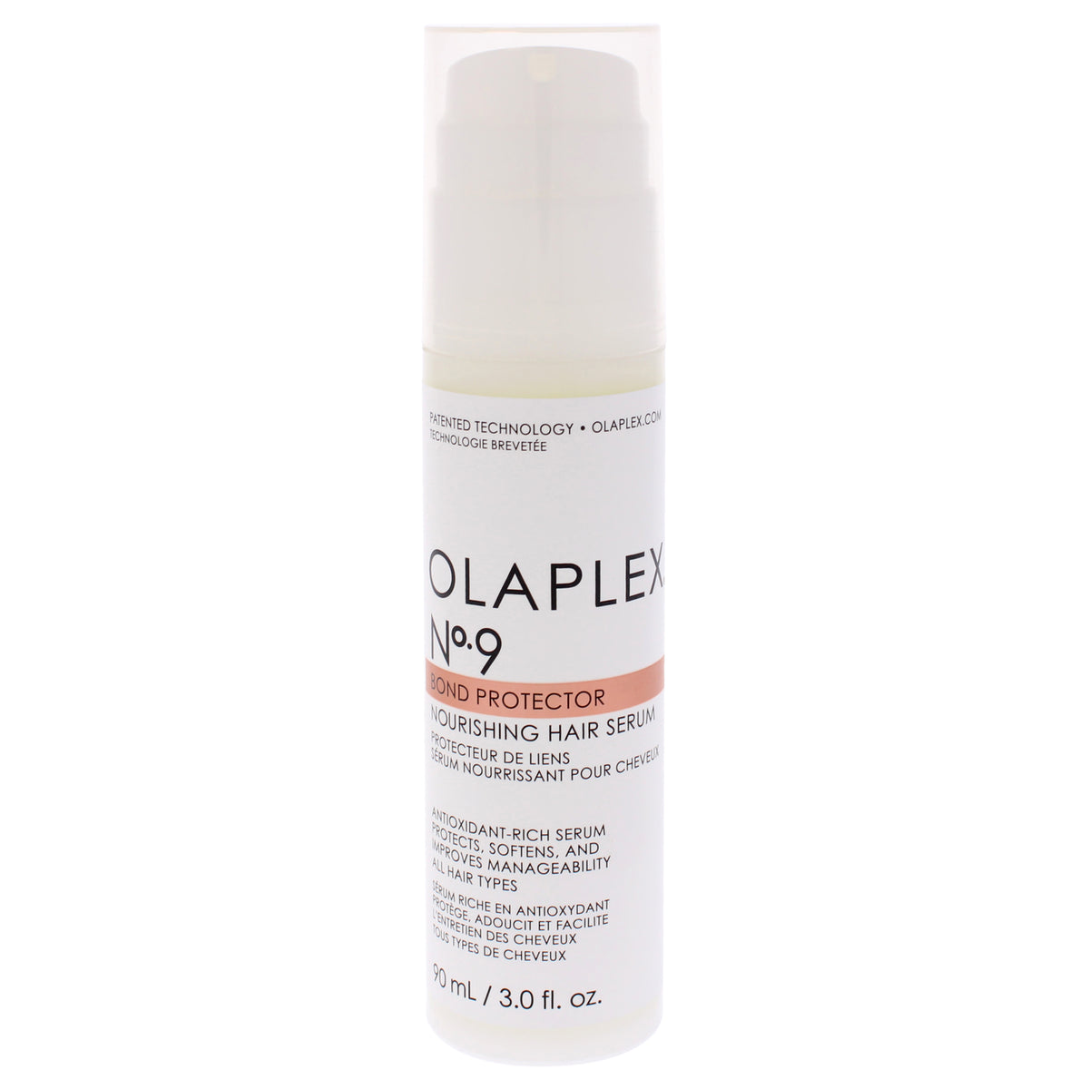 No 9 Bond Protector Nourishing Hair Serum by Olaplex for Unisex - 3 oz Serum