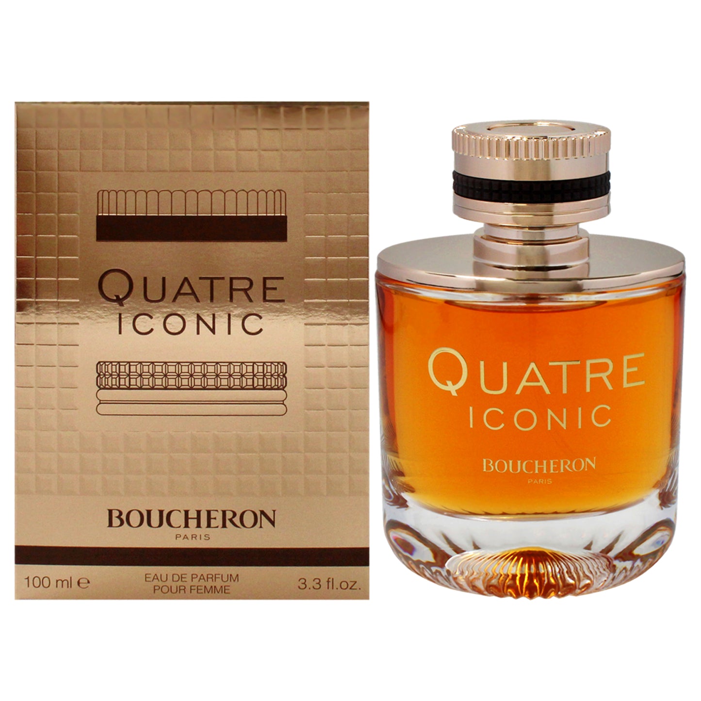 Quatre Iconic by Boucheron for Women - 3.3 oz EDP Spray