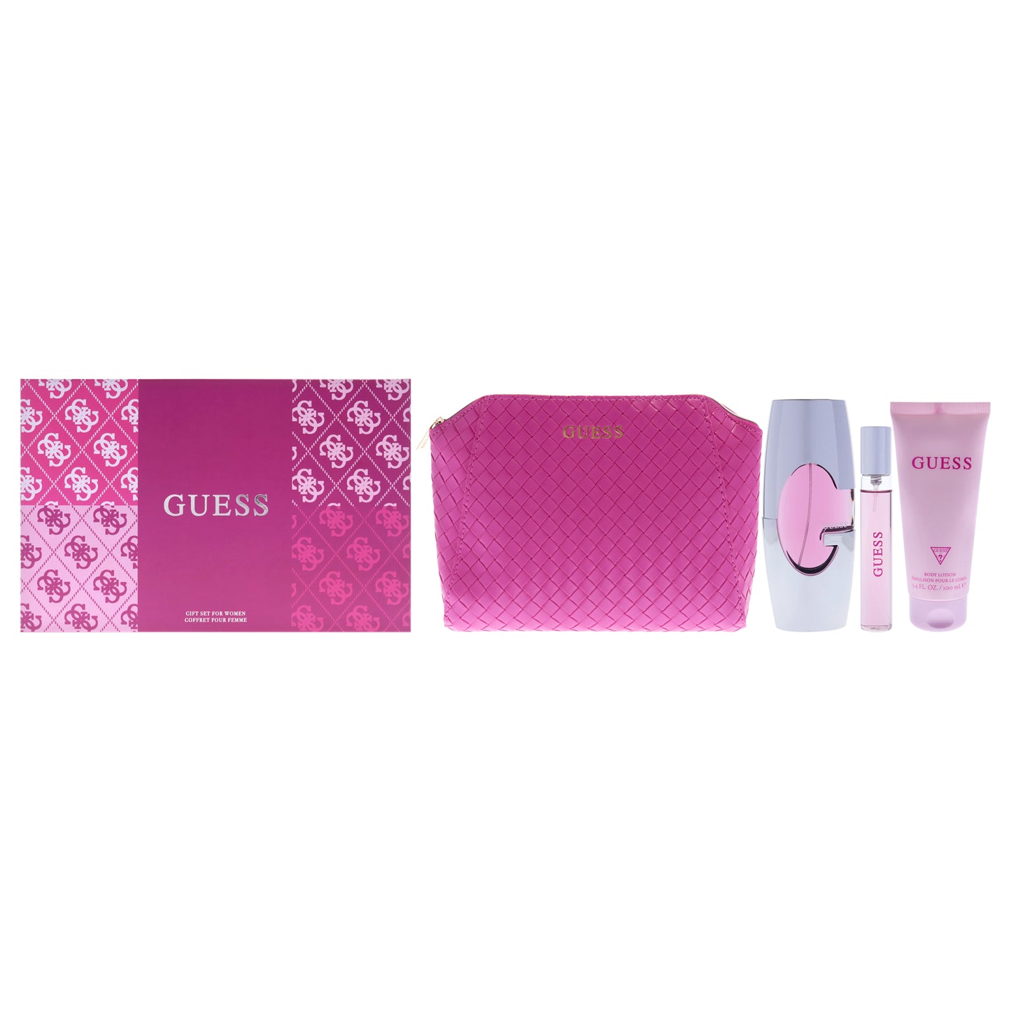 Guess 4 Pc Gift Set 2.5oz EDP Spray