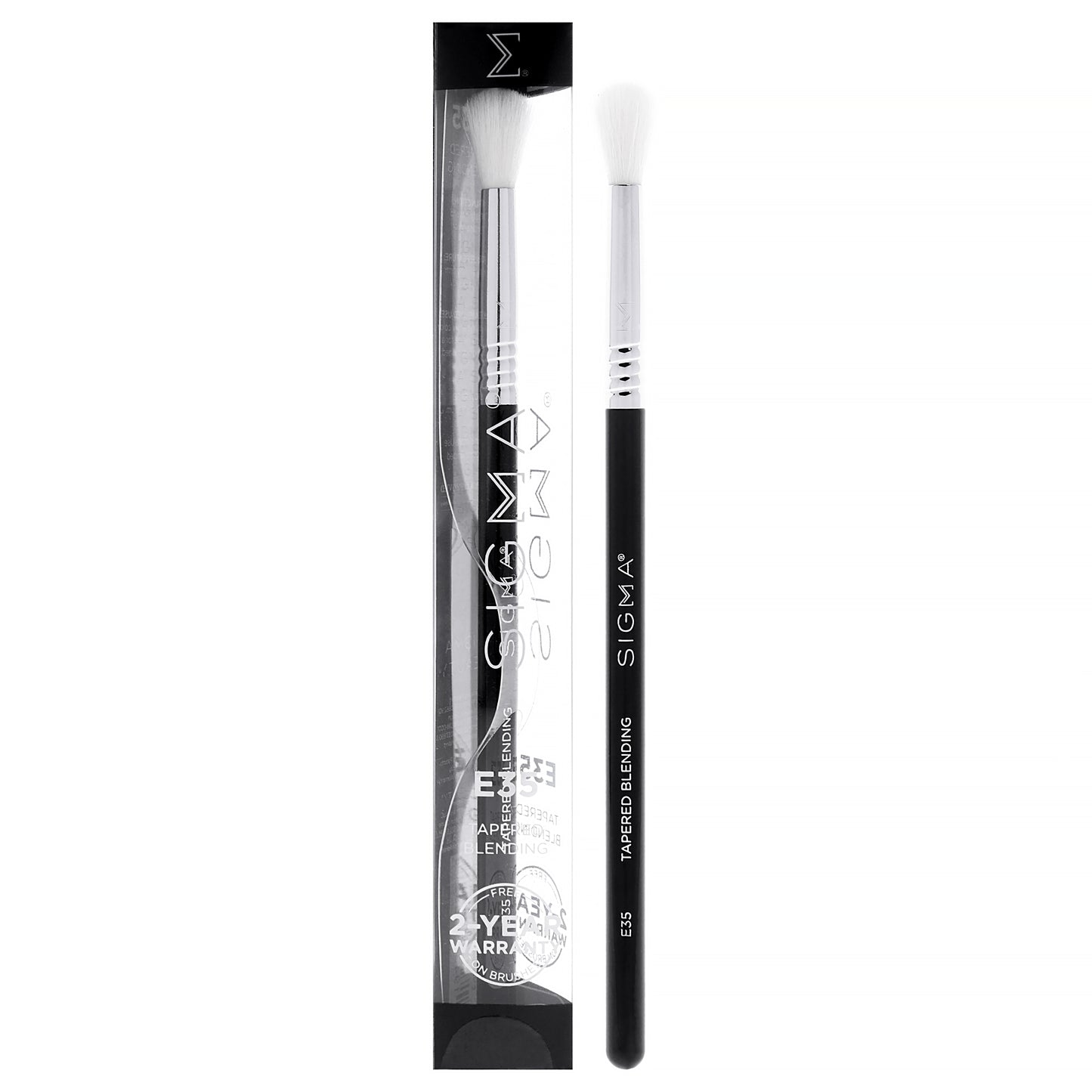 Tapered Blending Brush - E35 by SIGMA for Women - 1 Pc Brush