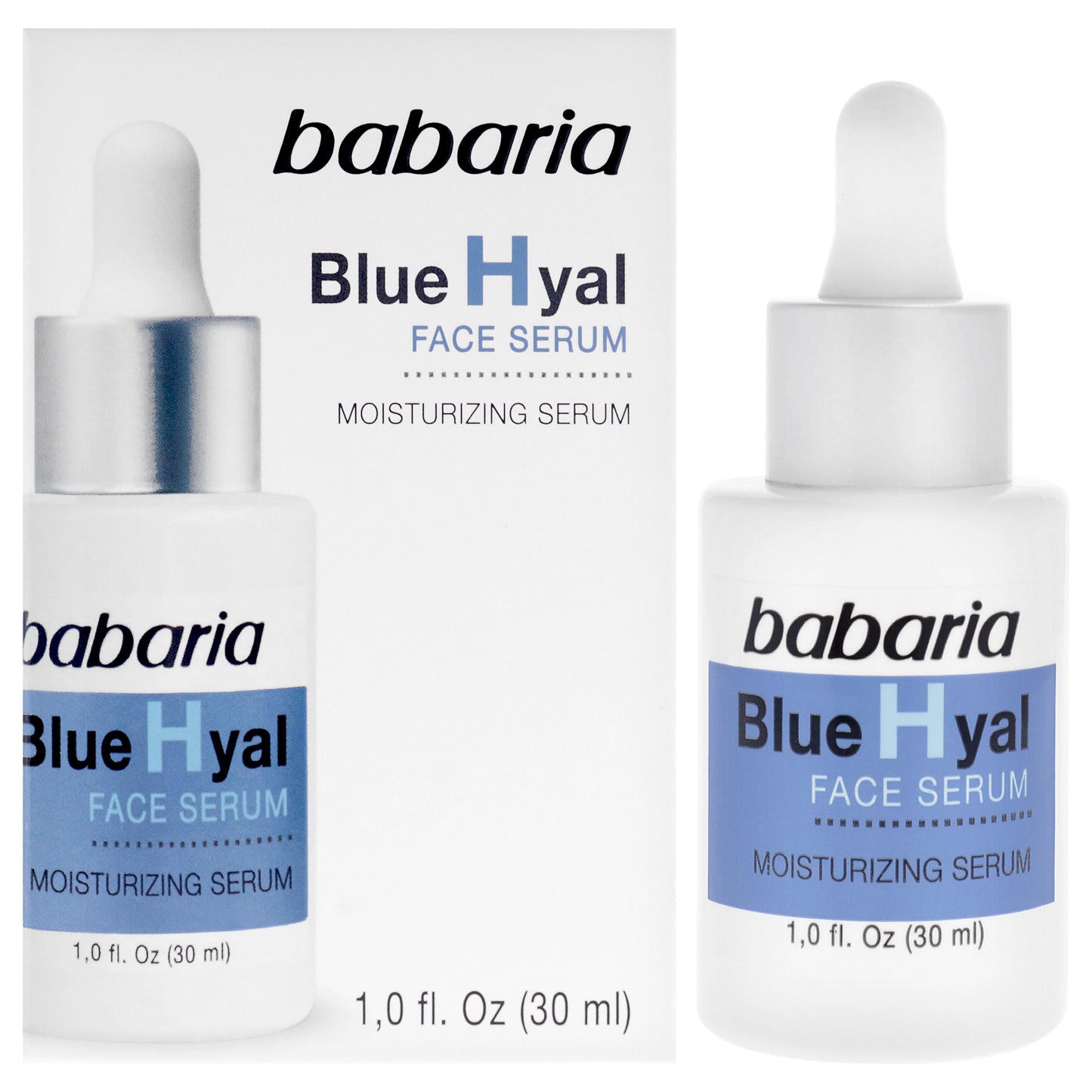 Blue Hyal Face Serum by Babaria for Unisex - 1 oz Serum