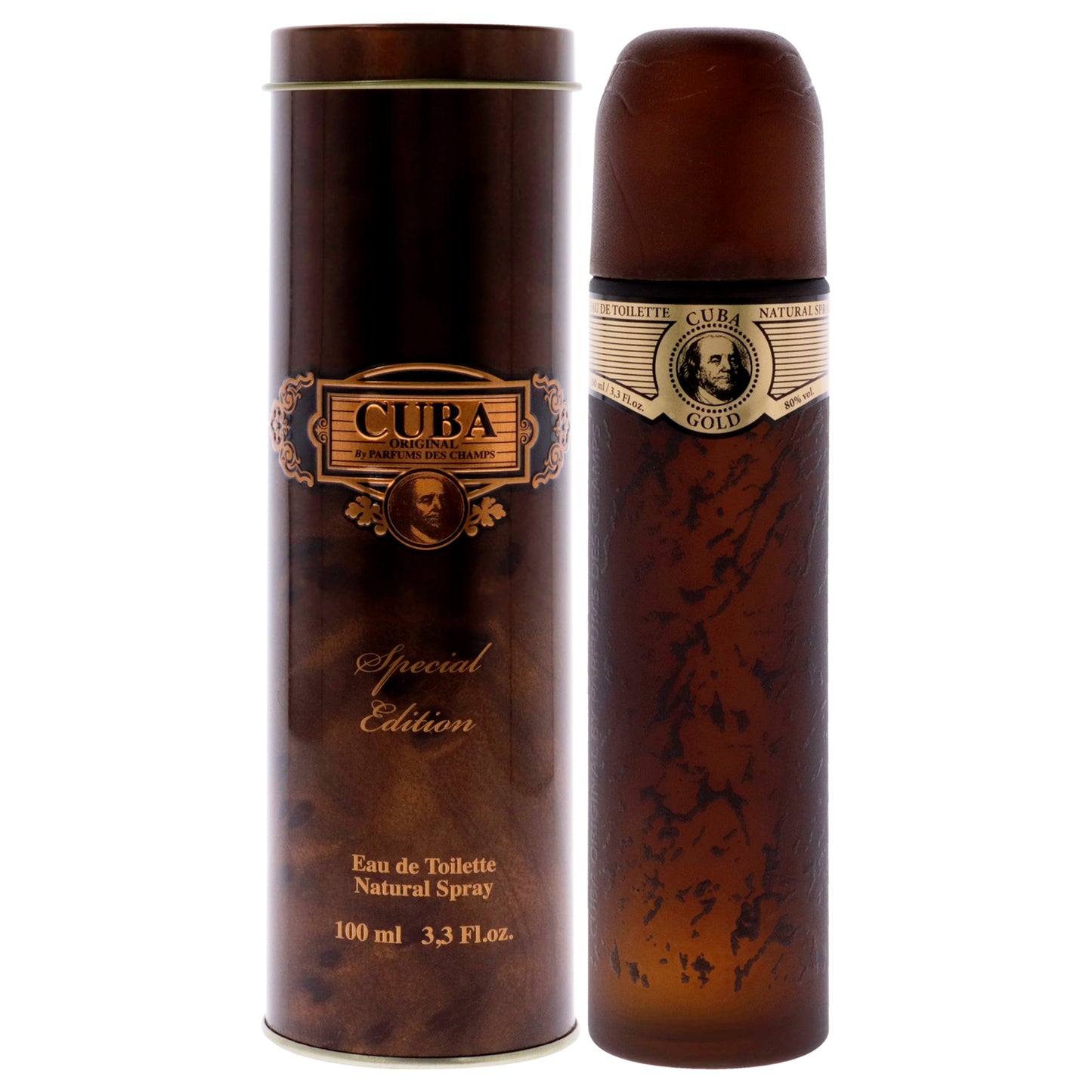 Cuba Gold Special Edition 3.3 oz EDT Spray