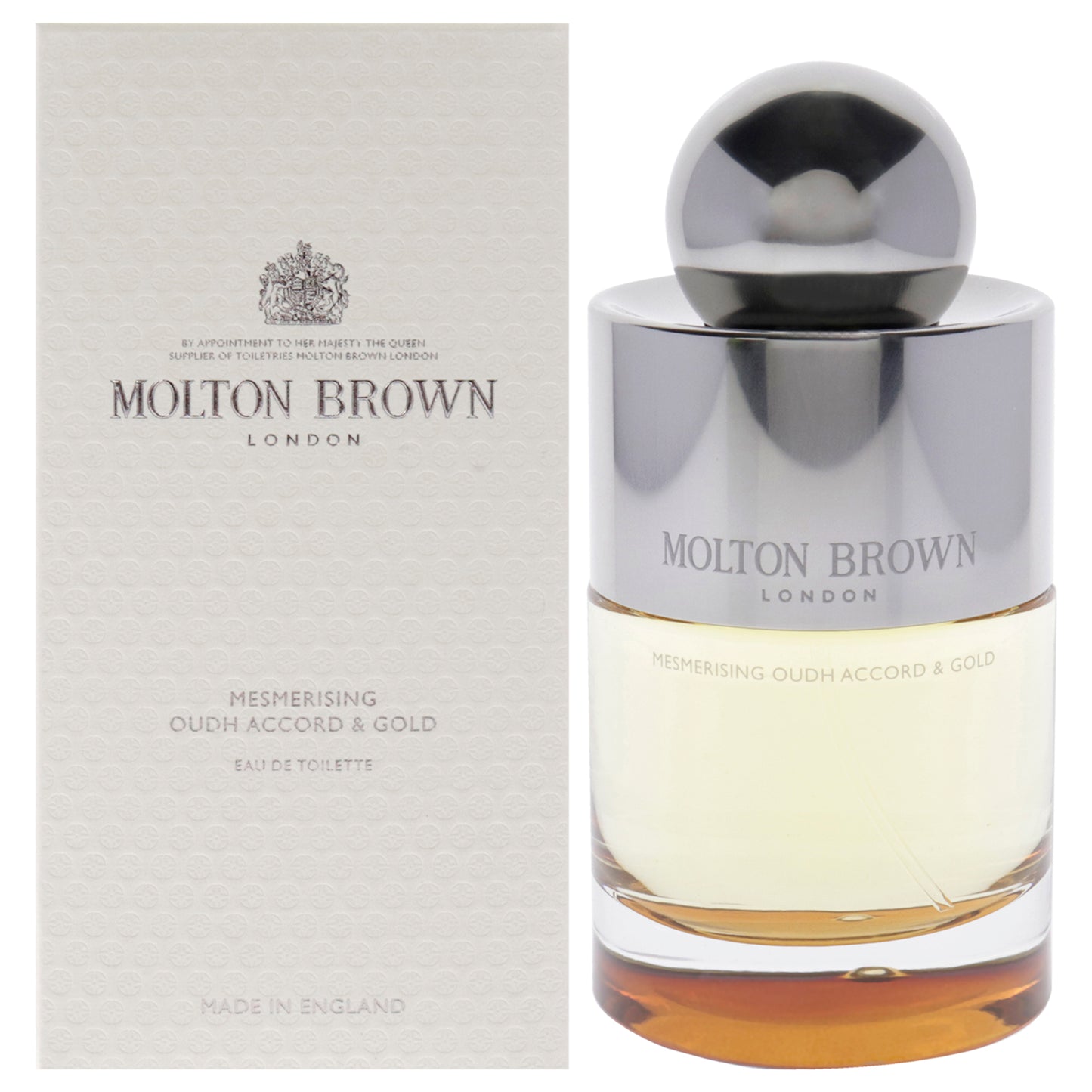 Mesmerising Oudh Accord and Gold by Molton Brown for Unisex - 3.3 oz EDT Spray