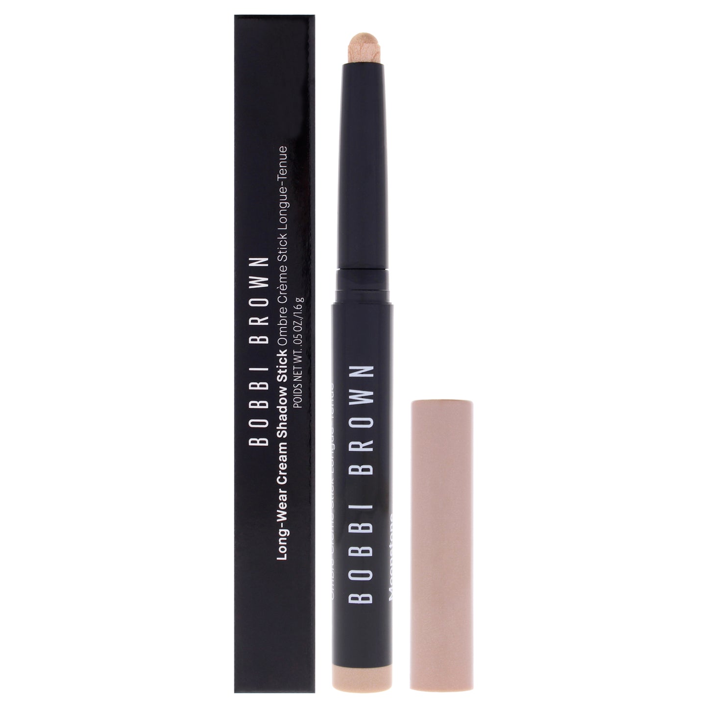 Long-Wear Cream Shadow Stick - Moonstone Multi - Chrome by Bobbi Brown for Women - 0.05 oz Eye Shadow