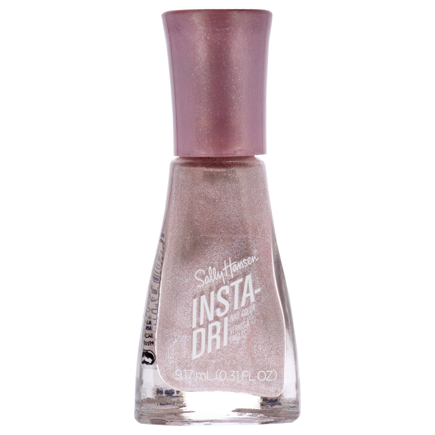 Insta-Dri Nail Color - 253 Petal To The Metal by Sally Hansen for Women - 0.31 oz Nail Polish