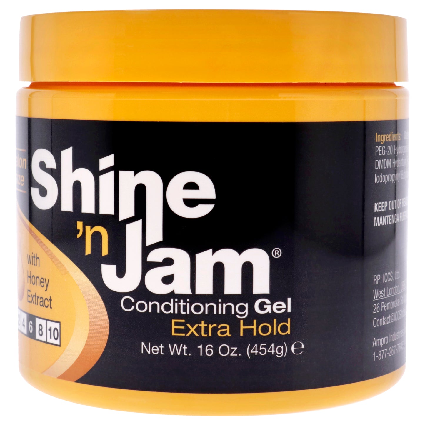 Shine-n-Jam Conditioning Gel Extra Hold 16 oz Gel