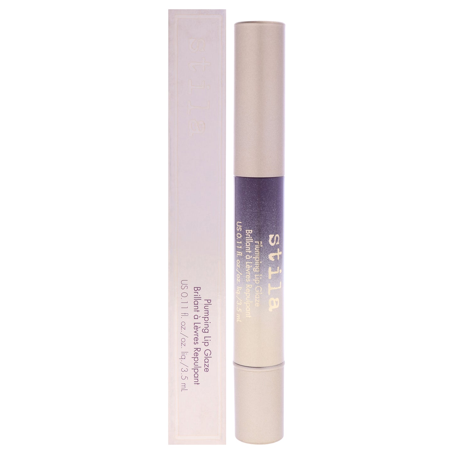 Plumping Lip Glaze - Chestnut by Stila for Women - 0.11 oz Lip Gloss