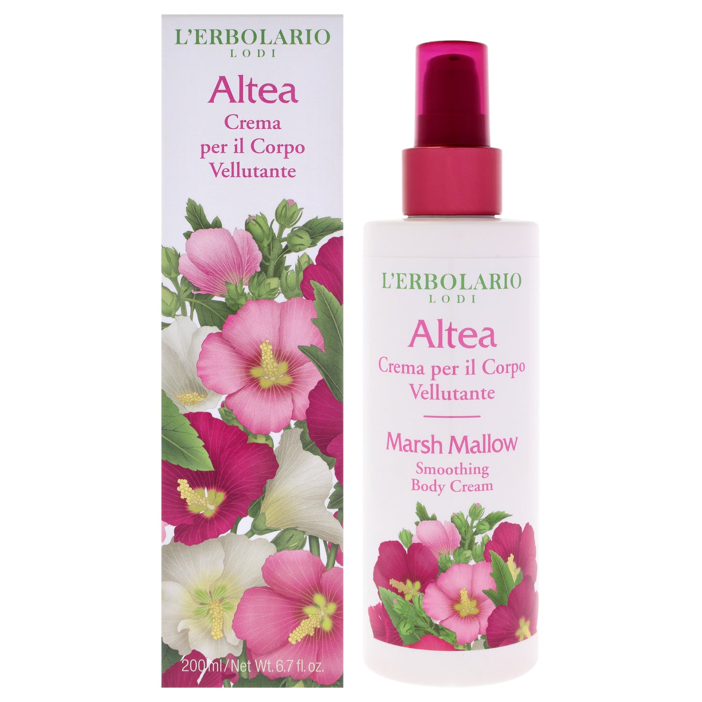Smoothing Body Cream - Marsh Mallow by LErbolario for Unisex - 6.7 oz Body Cream
