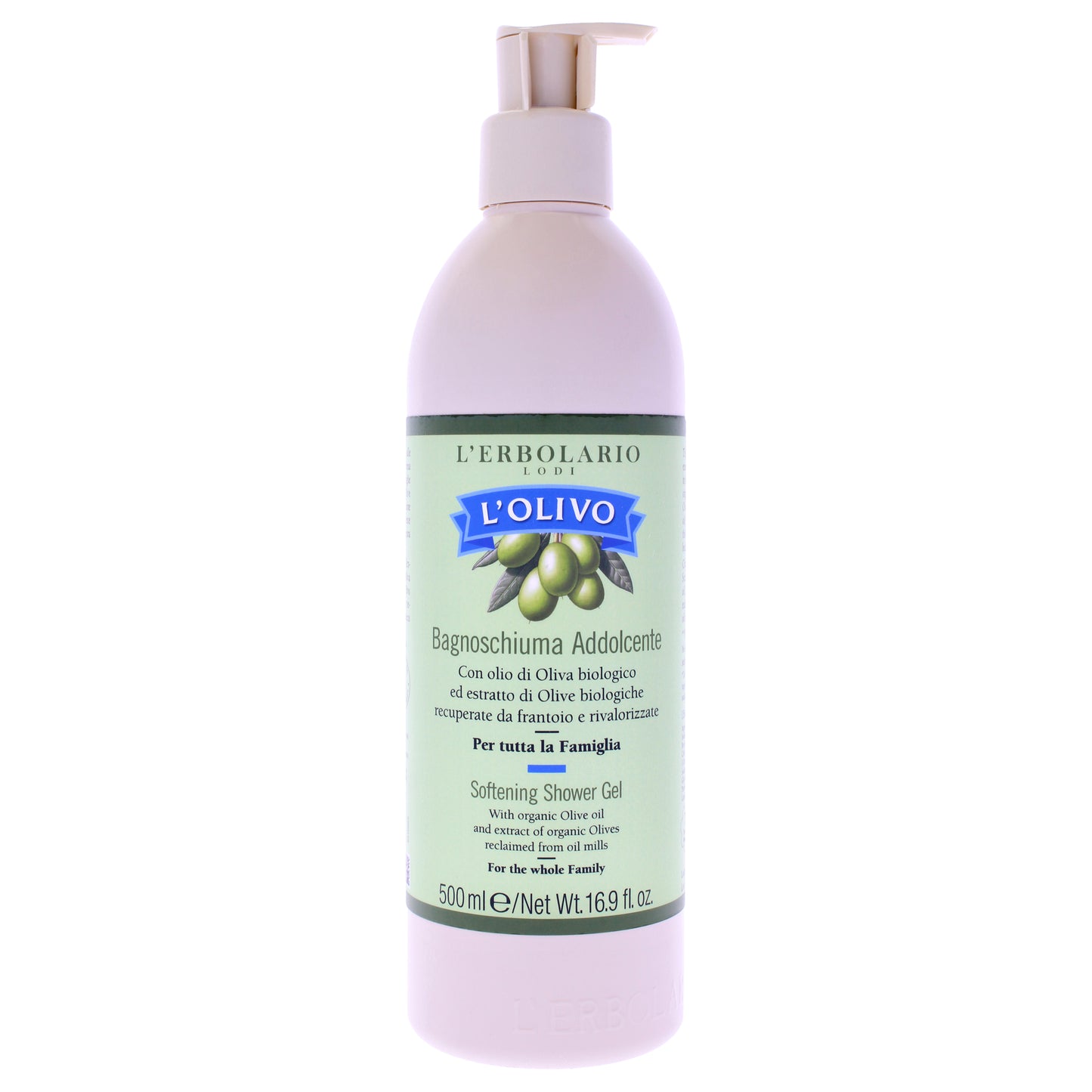 LOlivo Softening Shower Gel by LErbolario for Unisex - 16.9 oz Shower Gel