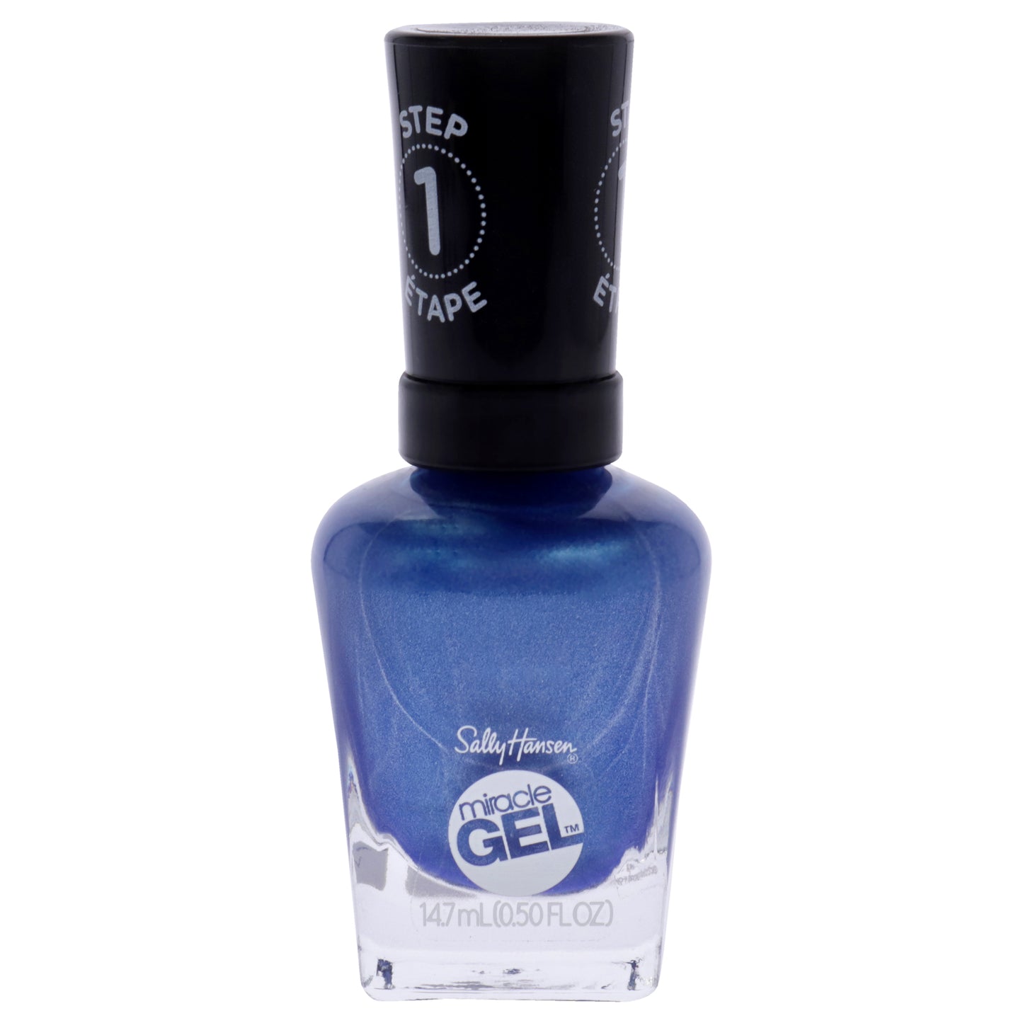 Miracle Gel - 646 Blues Cruise by Sally Hansen for Women - 0.5 oz Nail Polish