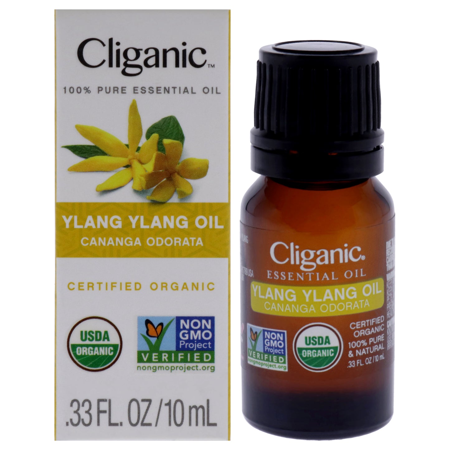 Organic Ylang Ylang 0.33 oz Oil