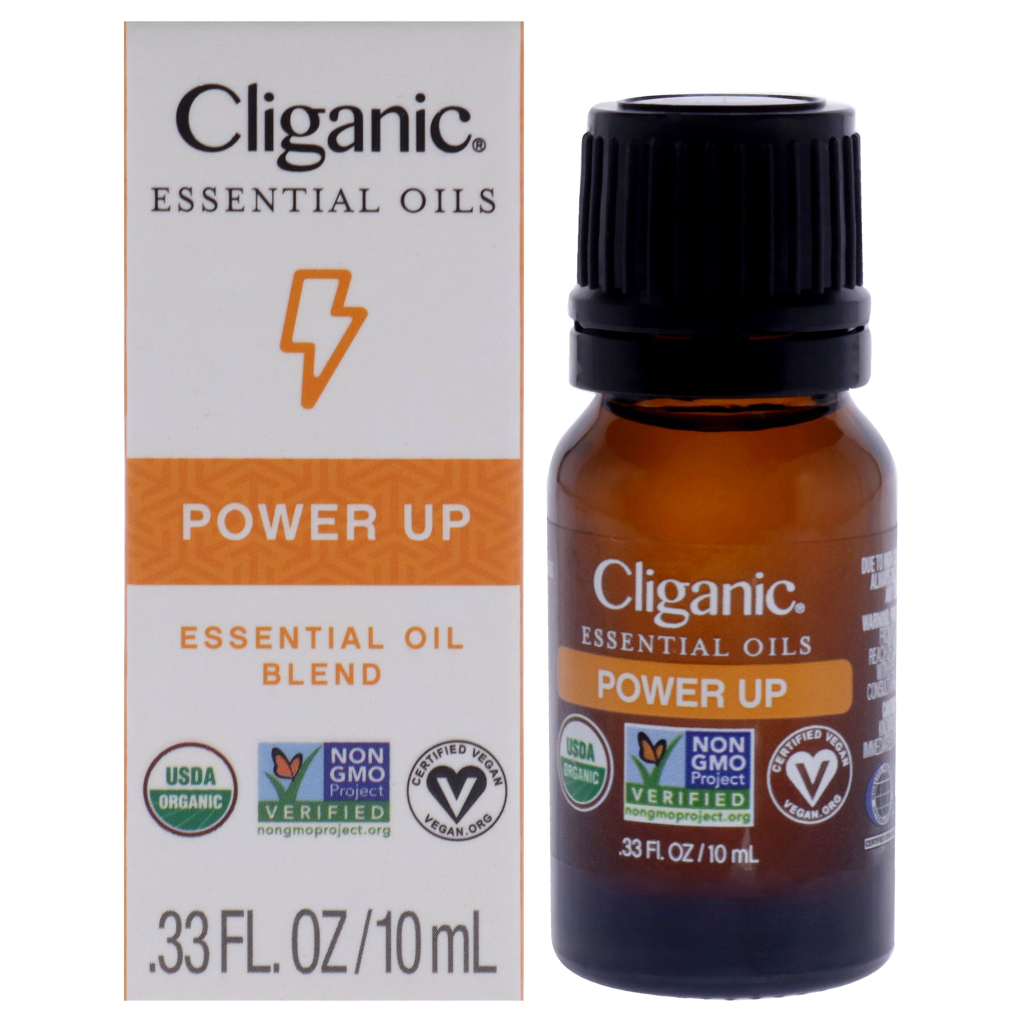 Organic Blend - Power Up by Cliganic for Unisex - 0.33 oz Oil