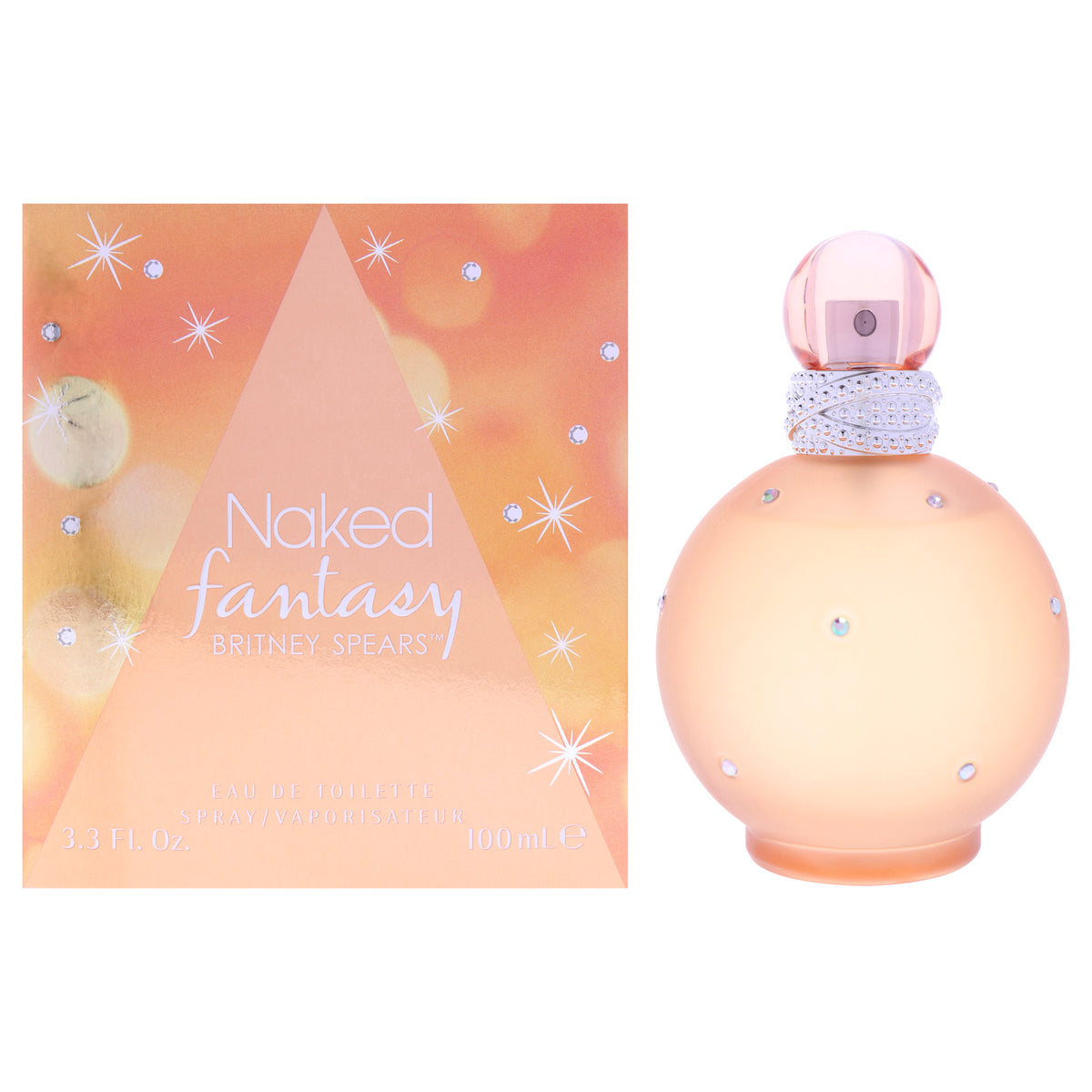 Naked Fantasy by Britney Spears for Women - 3.3 oz EDT Spray