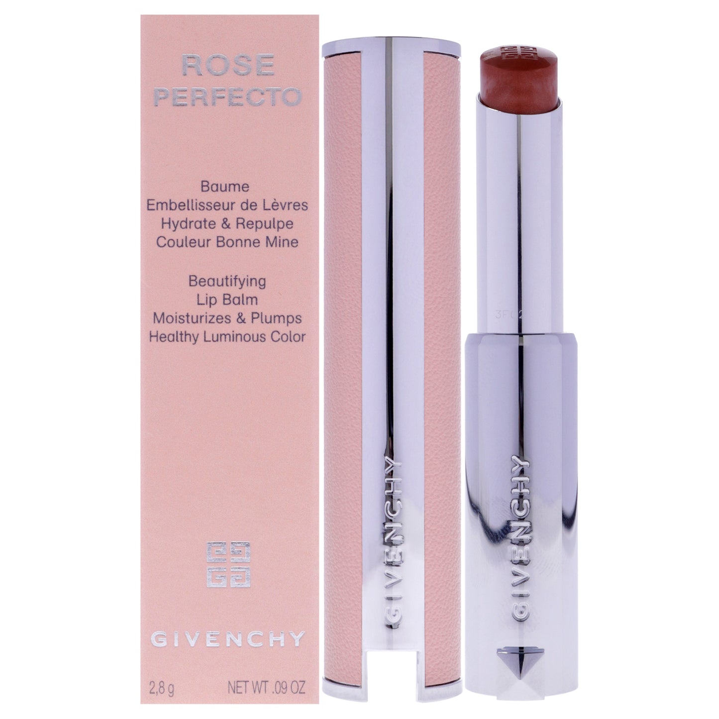 Rose Perfecto Beautifying Lip Balm - 302 Warm Maple 0.09 oz Lip Balm