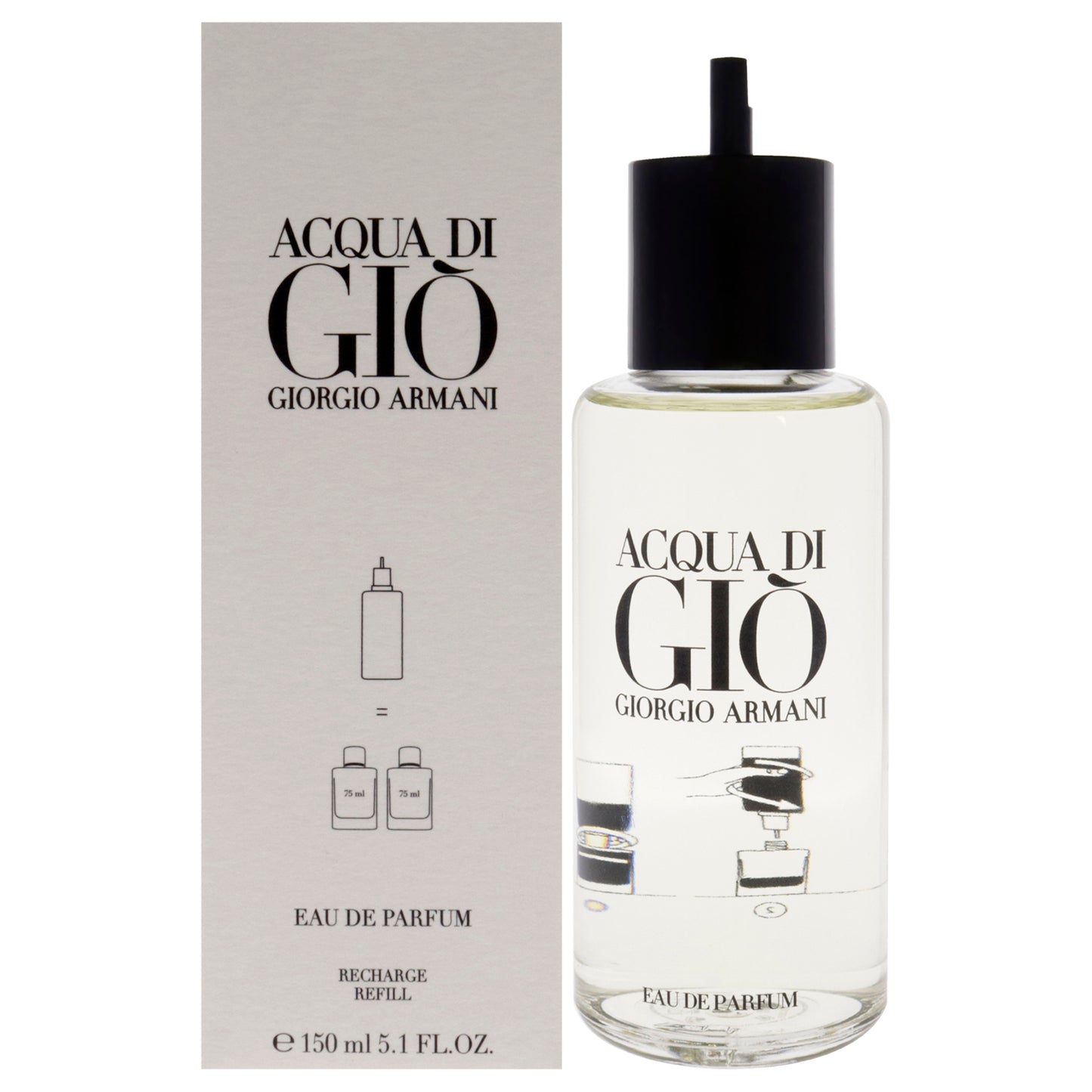 Acqua Di Gio 5.1 oz EDP Spray (Refill)