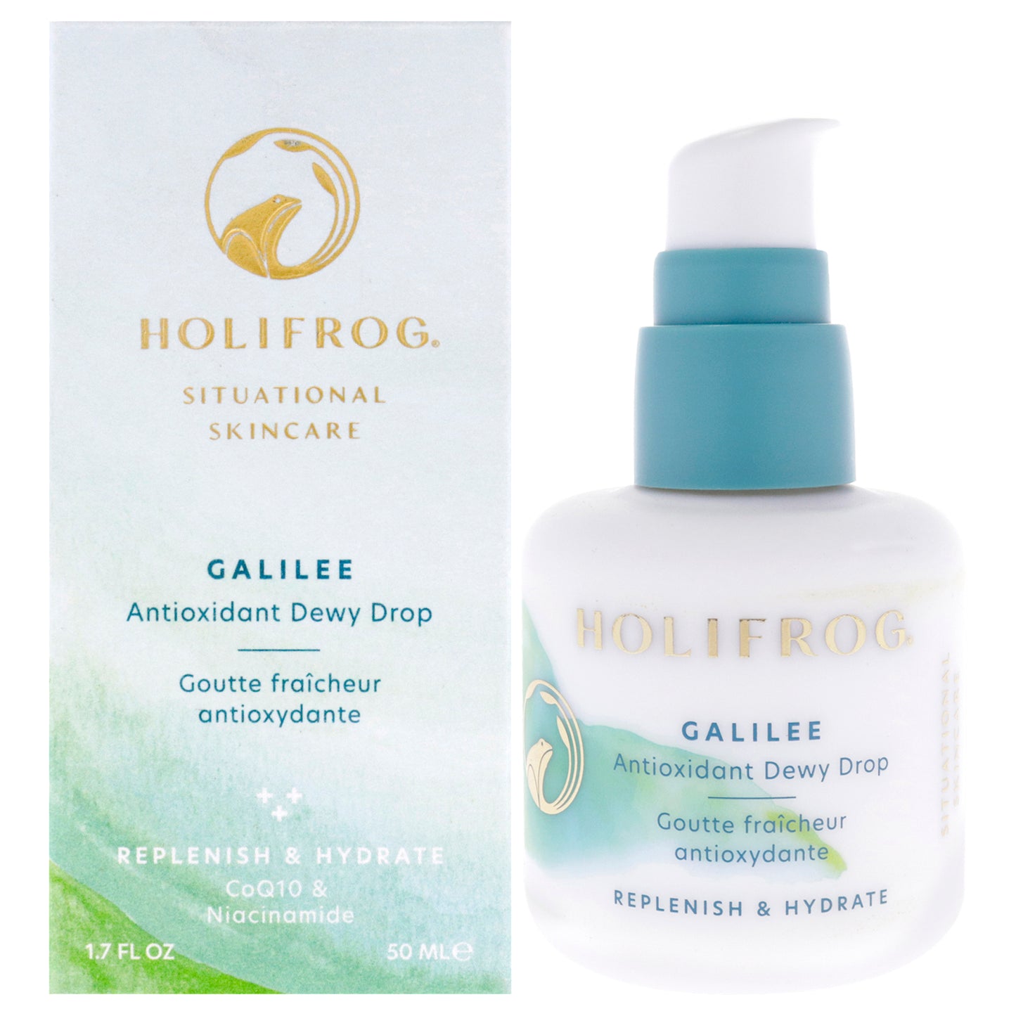 Galilee Antioxidant Dewy Drop by HoliFrog for Women - 1.7 oz Serum